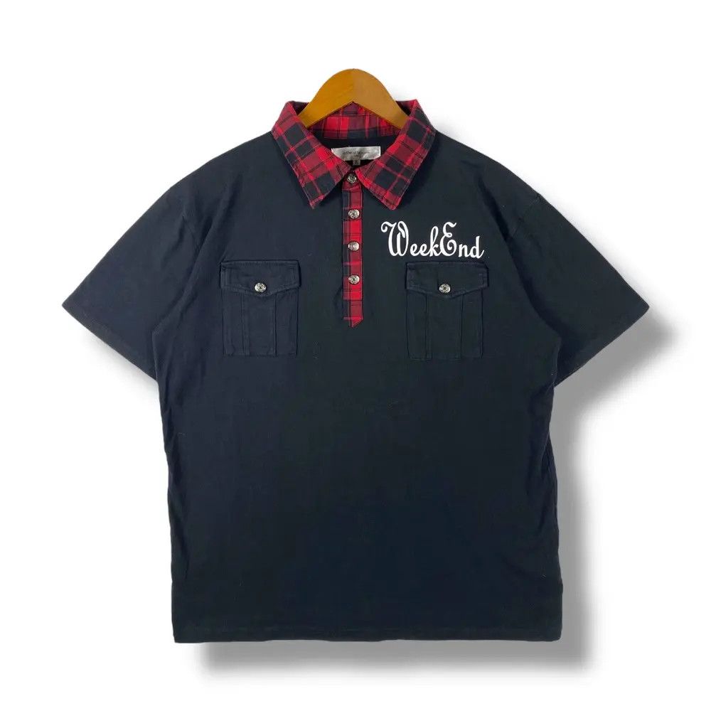 In The Attic IN THE ATTIC Week End Sound Signature Embroidery Polo Shirt Size US L / EU 52-54 / 3 - 1 Thumbnail