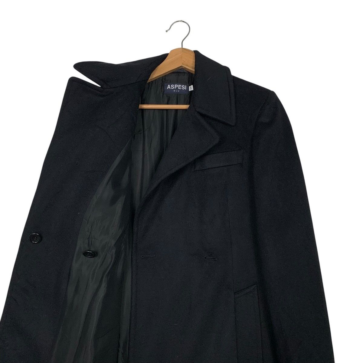 Aspesi Aspesi Blu Wool Coat Size S / US 4 / IT 40 - 10 Thumbnail