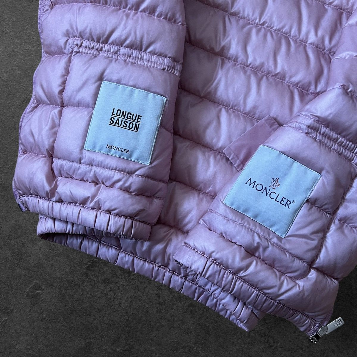 Moncler Moncler Lans Down Jacket Womens Pink Lightweight Puffer Size S / US 4 / IT 40 - 7 Thumbnail