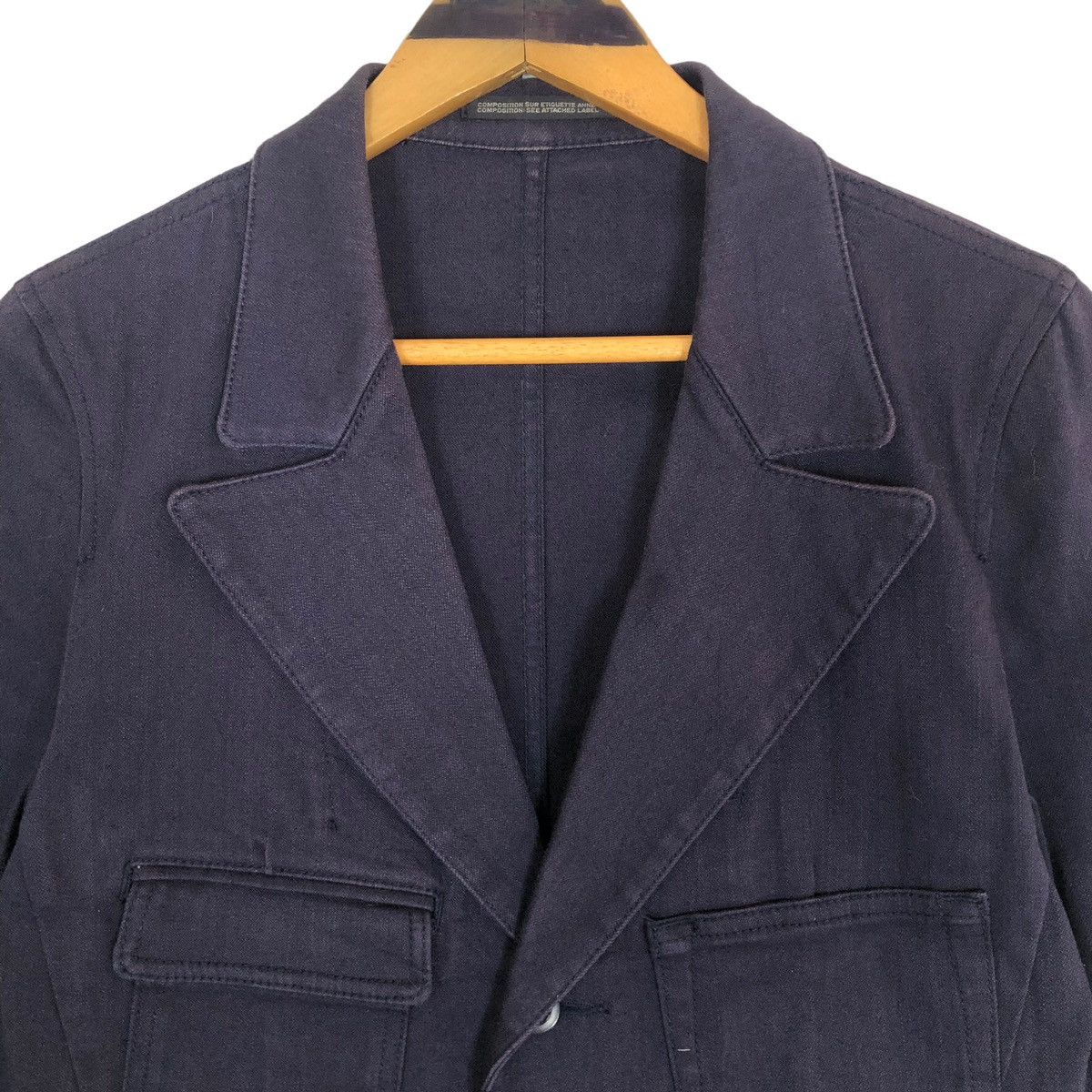 Yohji Yamamoto Vintage Yohji Yamamoto + Noir 2009 A/W Tailored Jacket Size S / US 4 / IT 40 - 9 Thumbnail