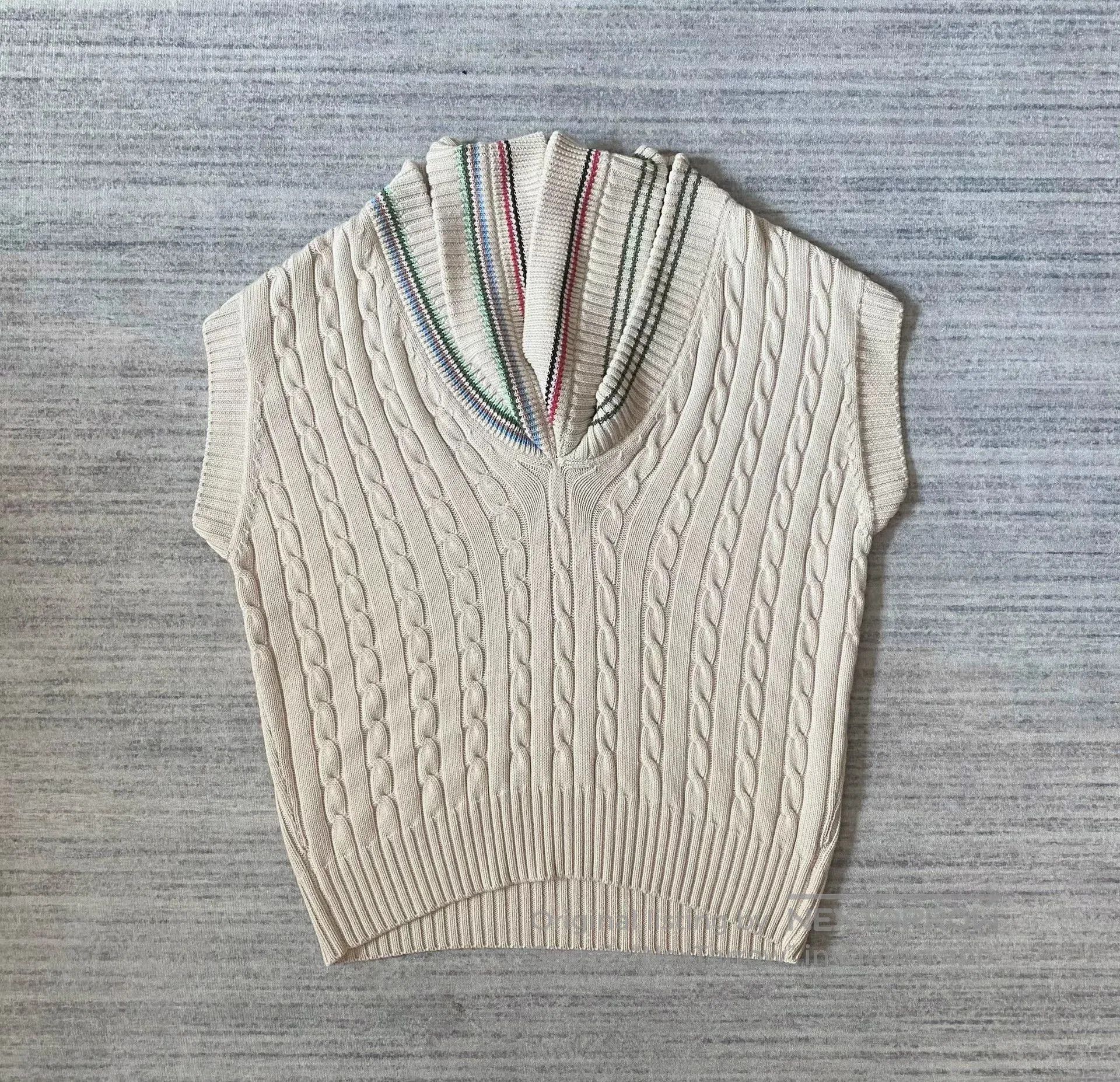 Y/Project Y/Project Triple Collar Cricket Vest Sweater Unisex (AW