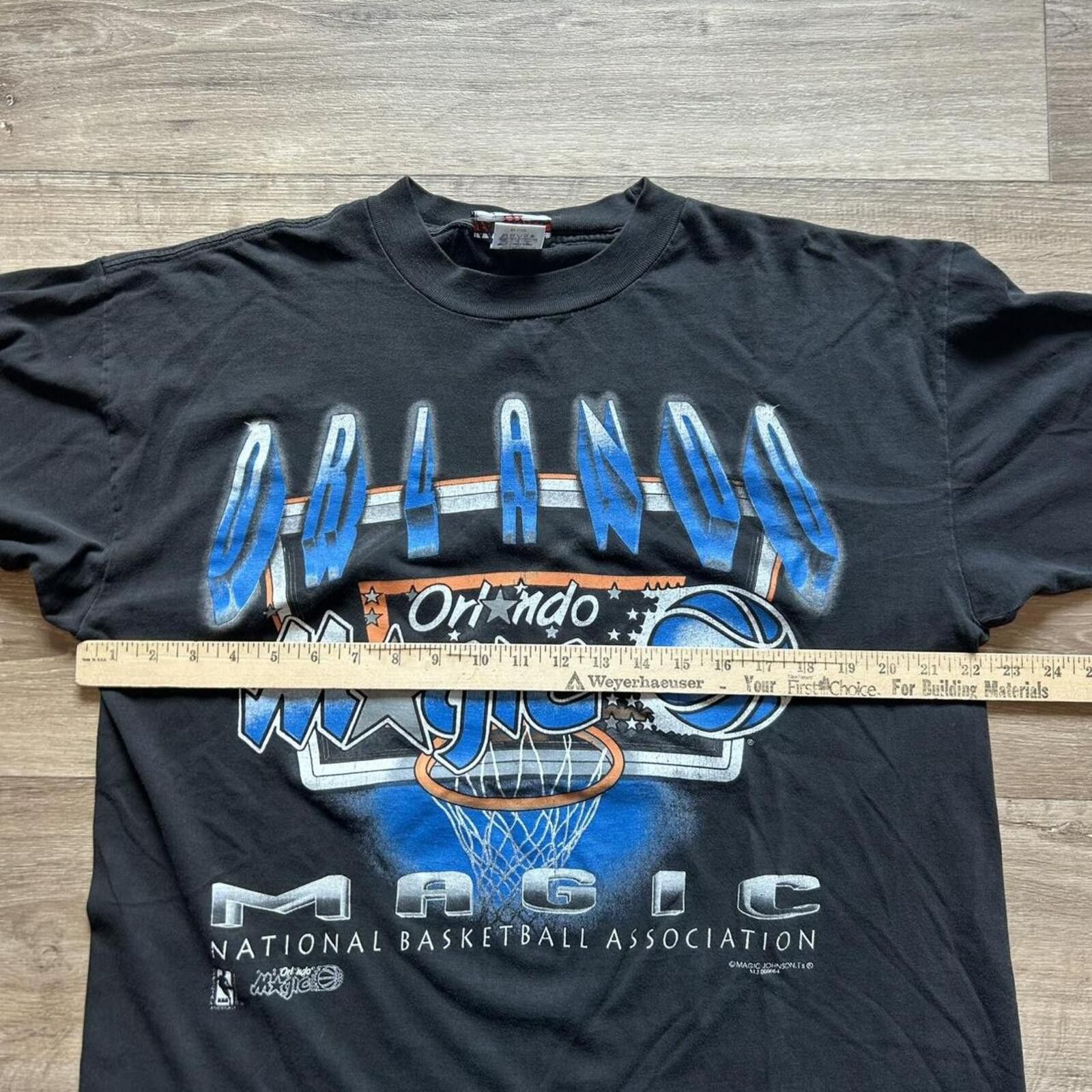 NBA Vintage 90s Orlando Magic Backboard NBA Basketball tee L Size US L / EU 52-54 / 3 - 5 Thumbnail