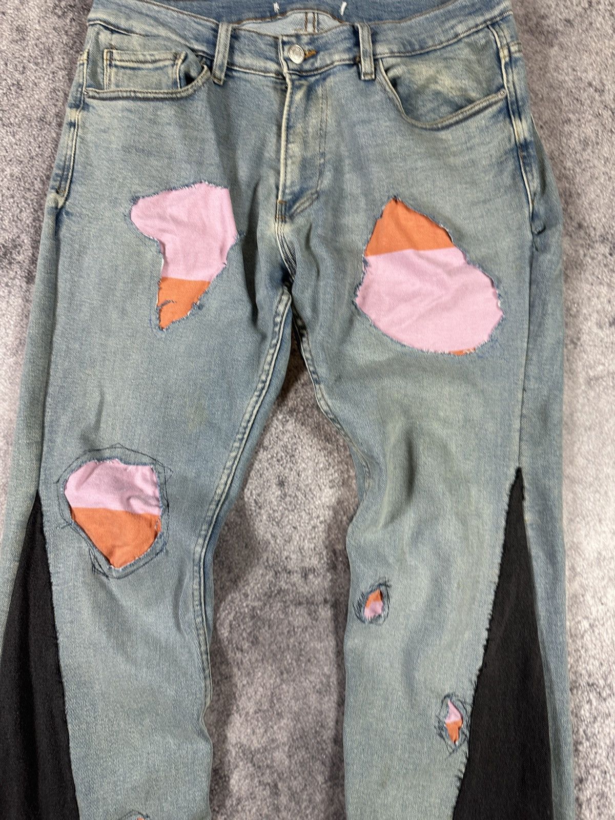 Other Y2K Vintage Custom Jeans Streetwear Style USA S-M Rare Alt Size US 32 / EU 48 - 5 Thumbnail
