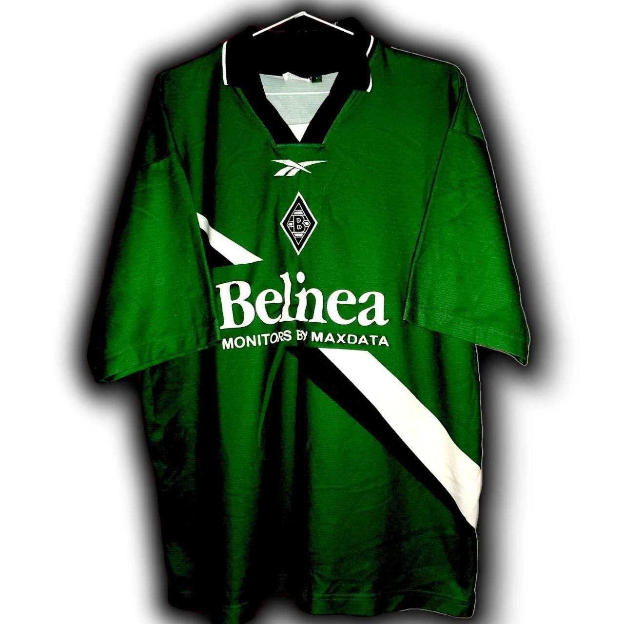 Reebok Borussia Monchengladbach Germany 1999 2000 Away Shirt Jersey Size US L / EU 52-54 / 3 - 2 Thumbnail