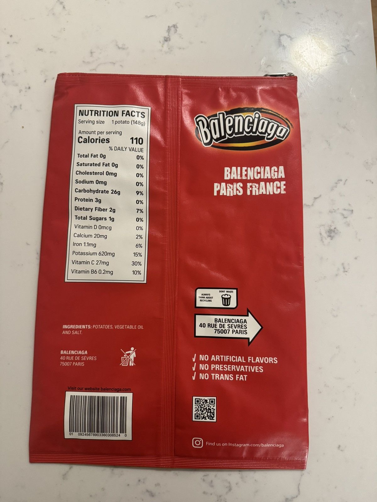 Balenciaga Balenciaga chips clutch Size ONE SIZE - 2 Thumbnail
