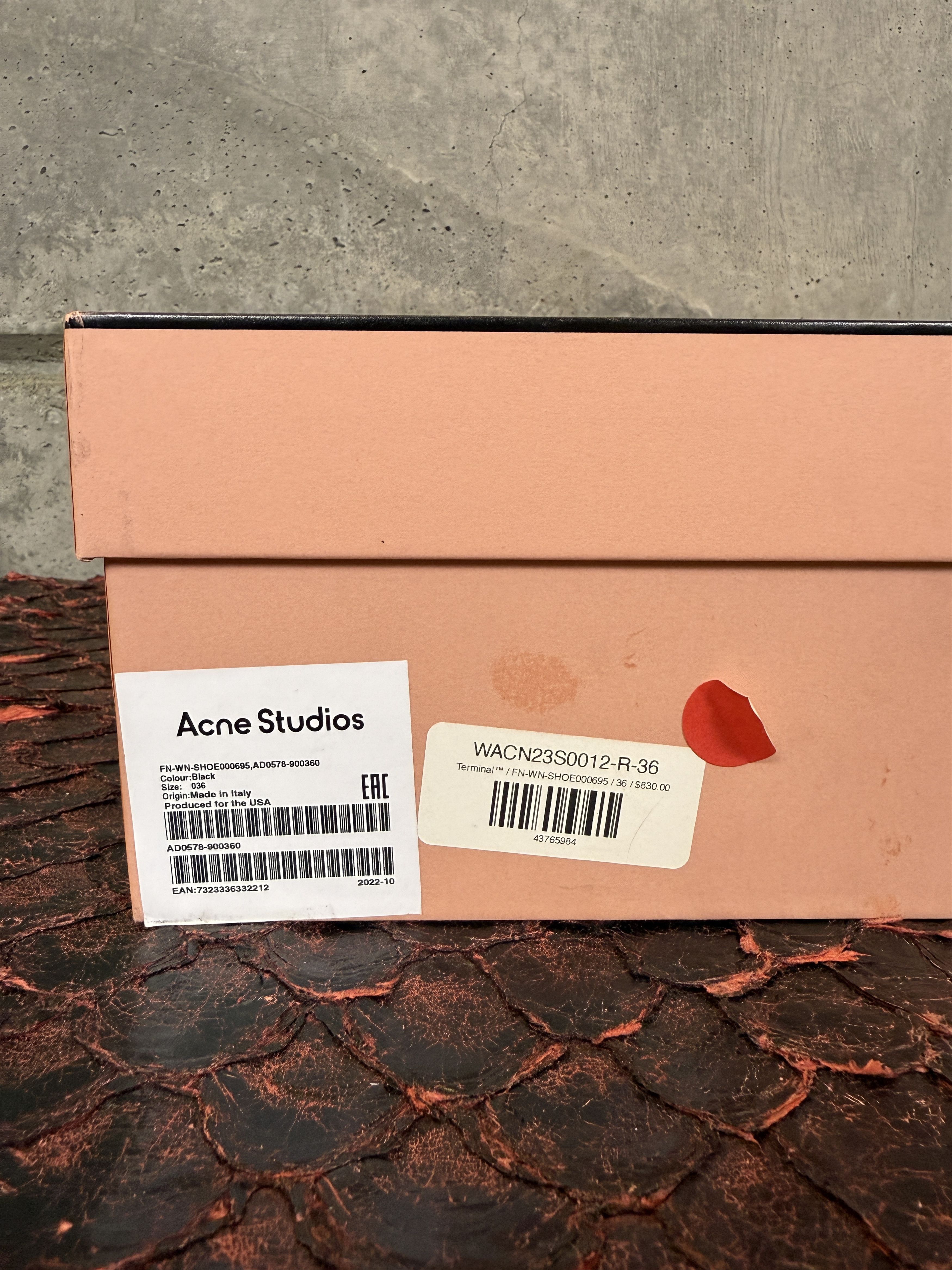 Acne Studios $830 Acne Studios Bano Leather Ankle Boots Size US 6 / IT 36 - 17 Thumbnail