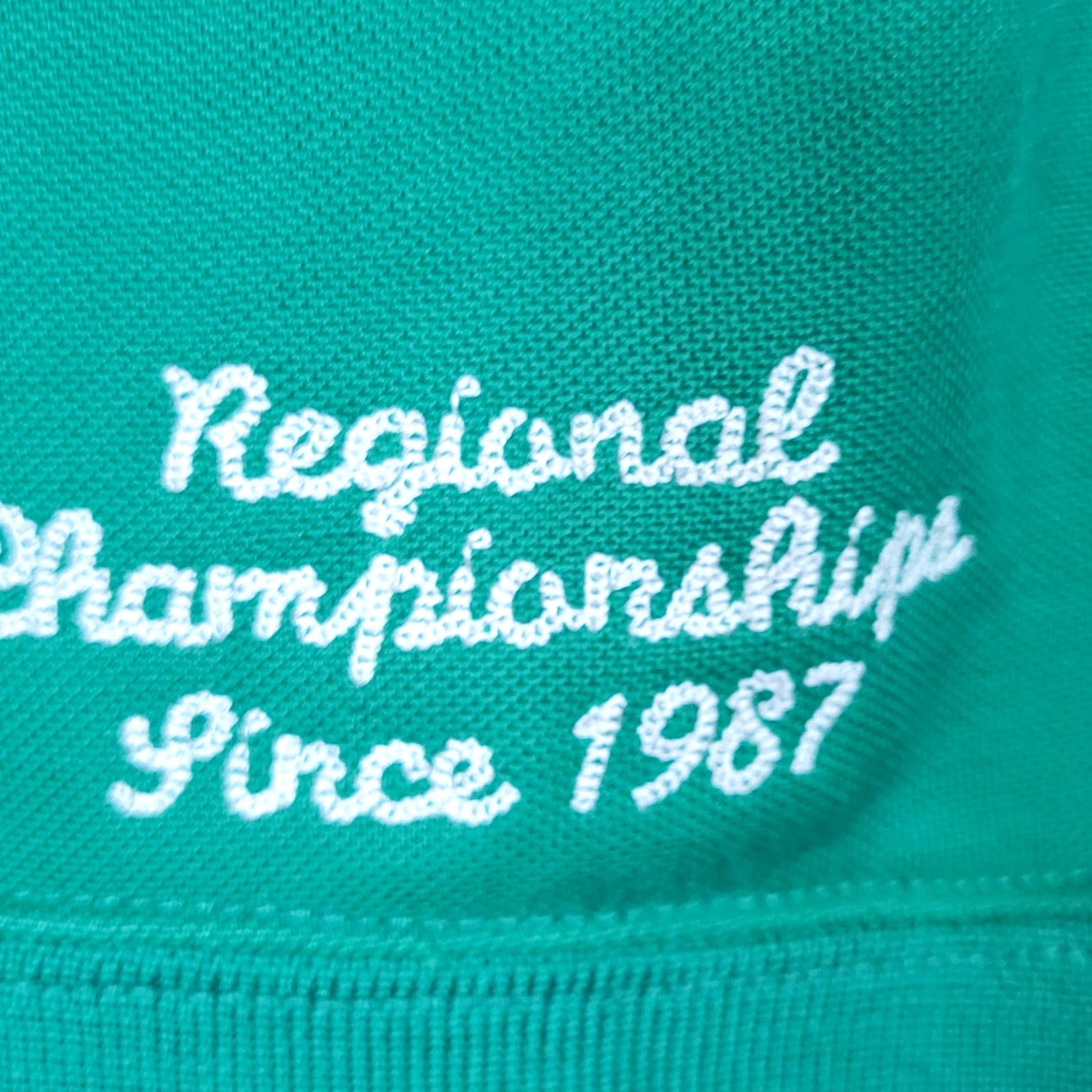 Vintage VINTAGE Aéropostale Track Jacket Mens XL Full Zip Green Sleeve Stripes Running & Jogging 100% Polyester Jacket Size US XL / EU 56 / 4 - 2 Thumbnail