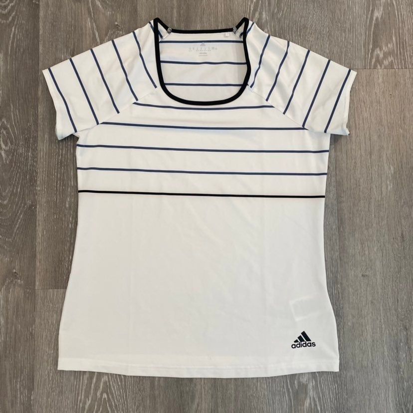Adidas Adidas Climalite Athletic Shirt Women Medium Workout Yoga (G Size M / US 6-8 / IT 42-44 - 1 Thumbnail