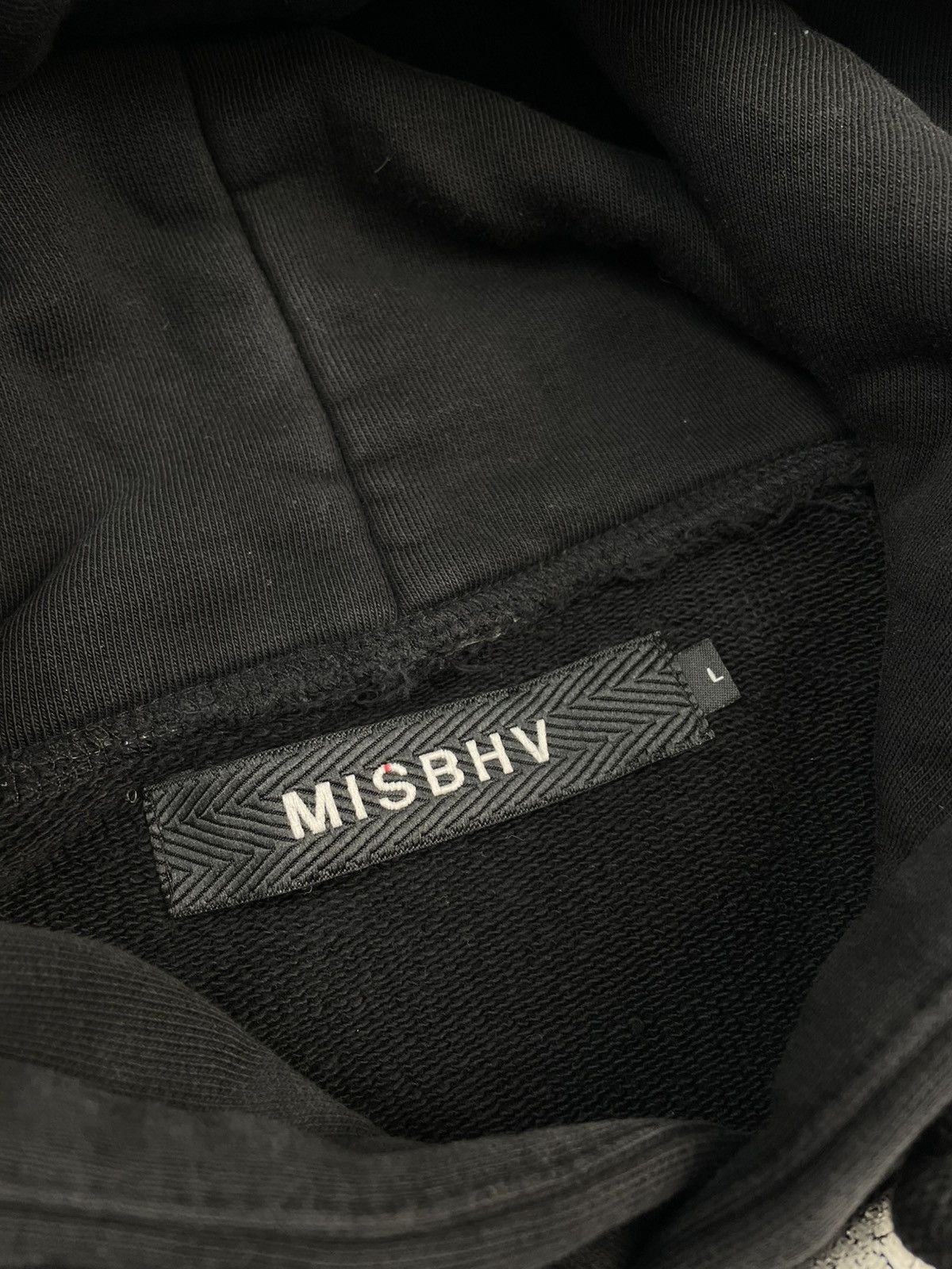 Misbhv MISBHV Black Print Hoodie W/ Face Size US L / EU 52-54 / 3 - 5 Thumbnail