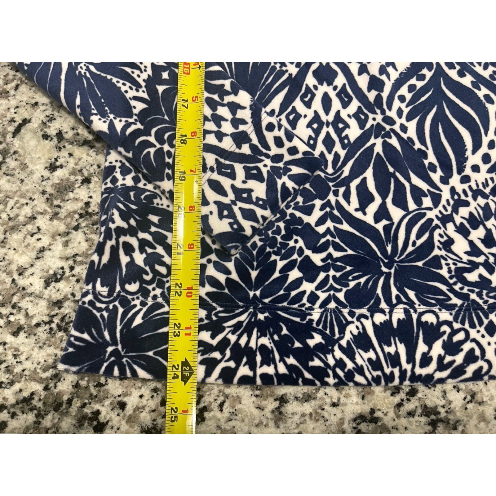Lilly Pulitzer LILLY PULITZER Belinda One Shoulder Pullover Blue XS Top Women Knit Casual Pullover - Shirt - Regular Size XS - By Land Or By Sea - Basic Size XS / US 0-2 / IT 36-38 - 4 Thumbnail