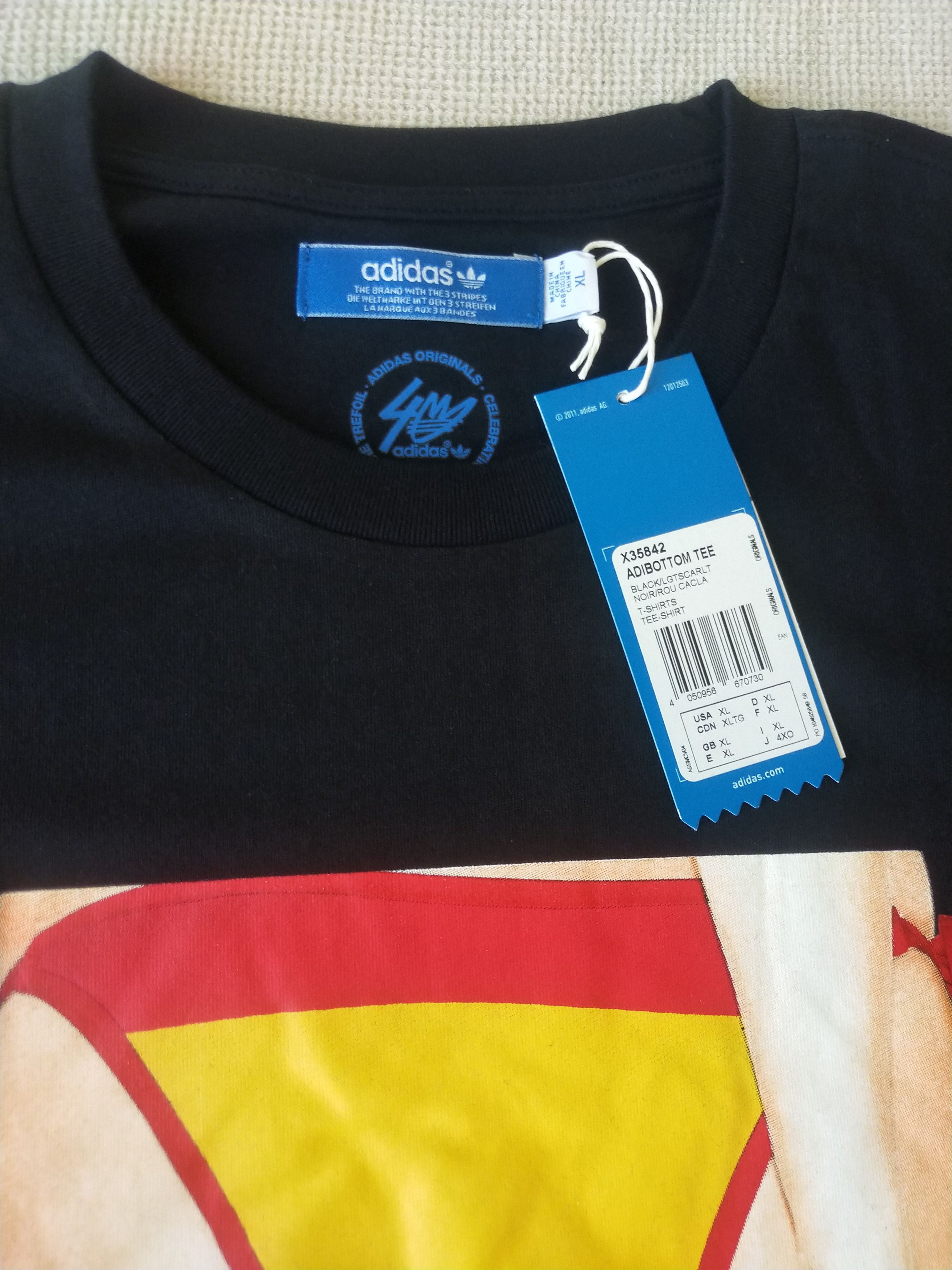 Adidas 2011 deadstock Adidas Originals Spain Adibottom T-Shirt XL Size US XL / EU 56 / 4 - 3 Thumbnail