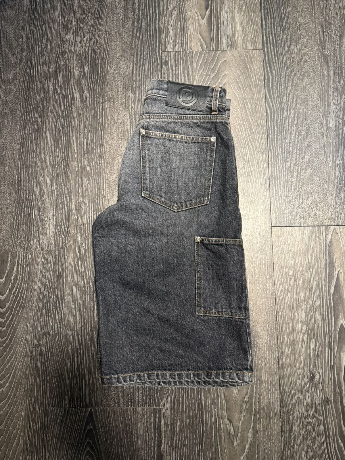 Vintage DISCONT’D Charcoal Baggy Jort -28 Size US 28 / EU 44 - 2 Thumbnail