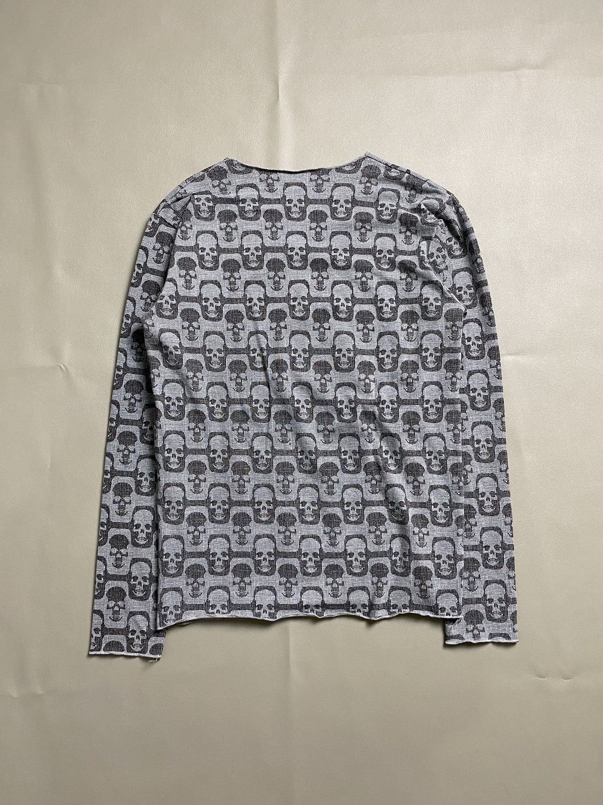 Beauty Beast × If Six Was Nine × Japanese Brand Lucien Pellat Finet Skull Gothic Longsleeve Size US S / EU 44-46 / 1 - 2 Thumbnail