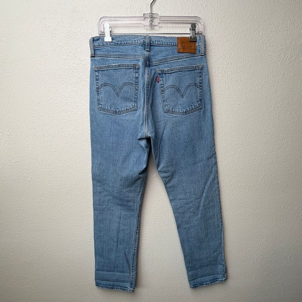 Levi's Levi's Wedgie Straight Button Fly Denim Jeans Women US 29 Size 29" - 2 Thumbnail