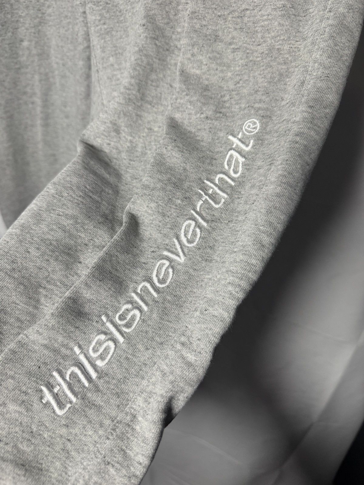 thisisneverthat Thisisneverthat Grey Sweatpants Size US 31 - 3 Thumbnail