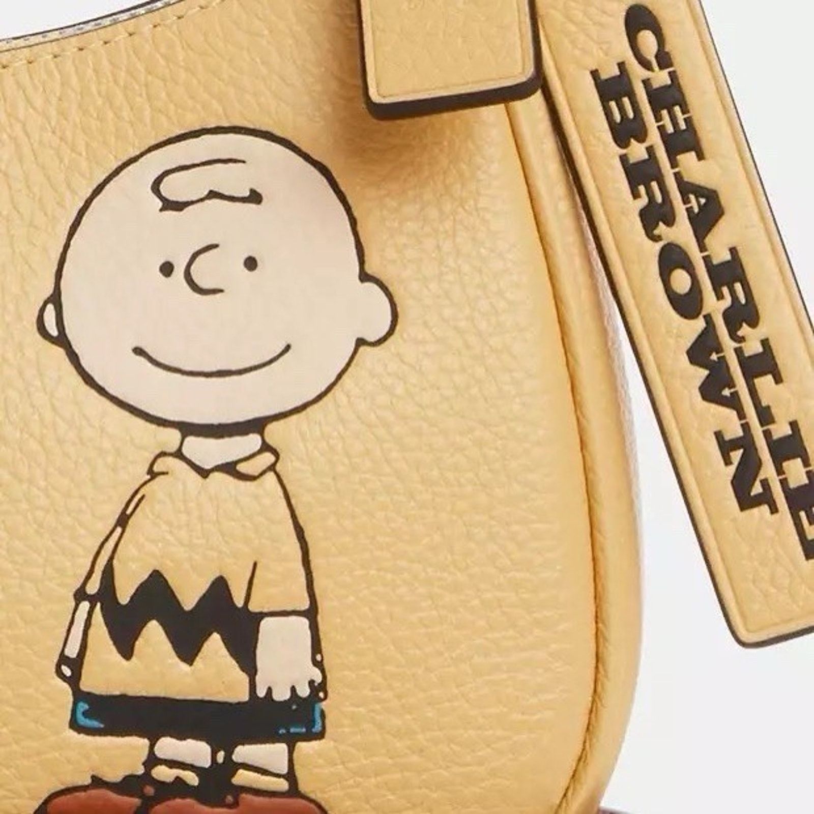 Coach NWT Coach CBJ83 X Peanuts Teri Shoulder Bag Charlie Brown Size ONE SIZE - 13 Thumbnail