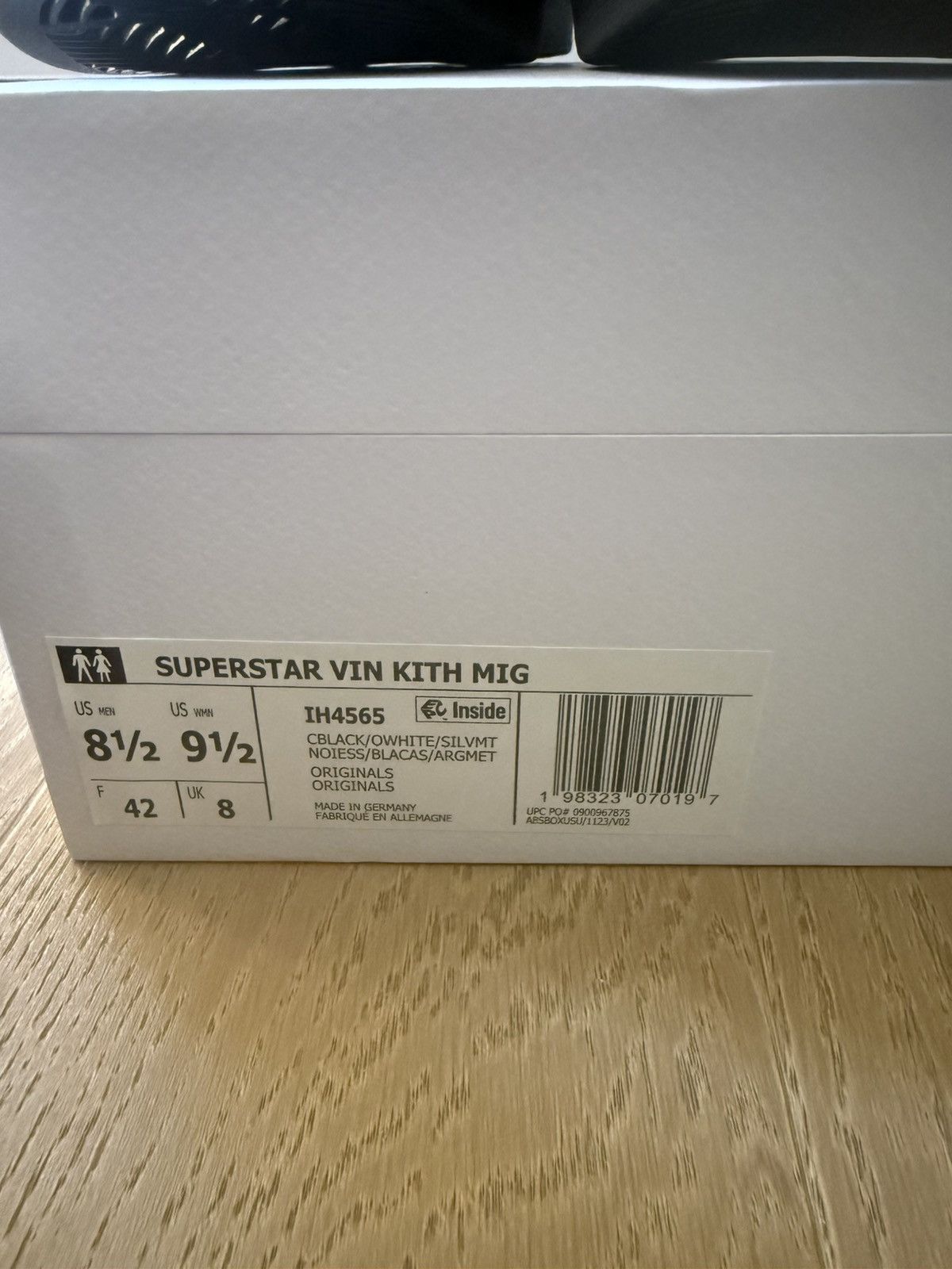 Adidas × Kith Ronnie Fieg KITH adidas Superstar Vintage MiG Black Tie Size US 8.5 / EU 41-42 - 9 Thumbnail