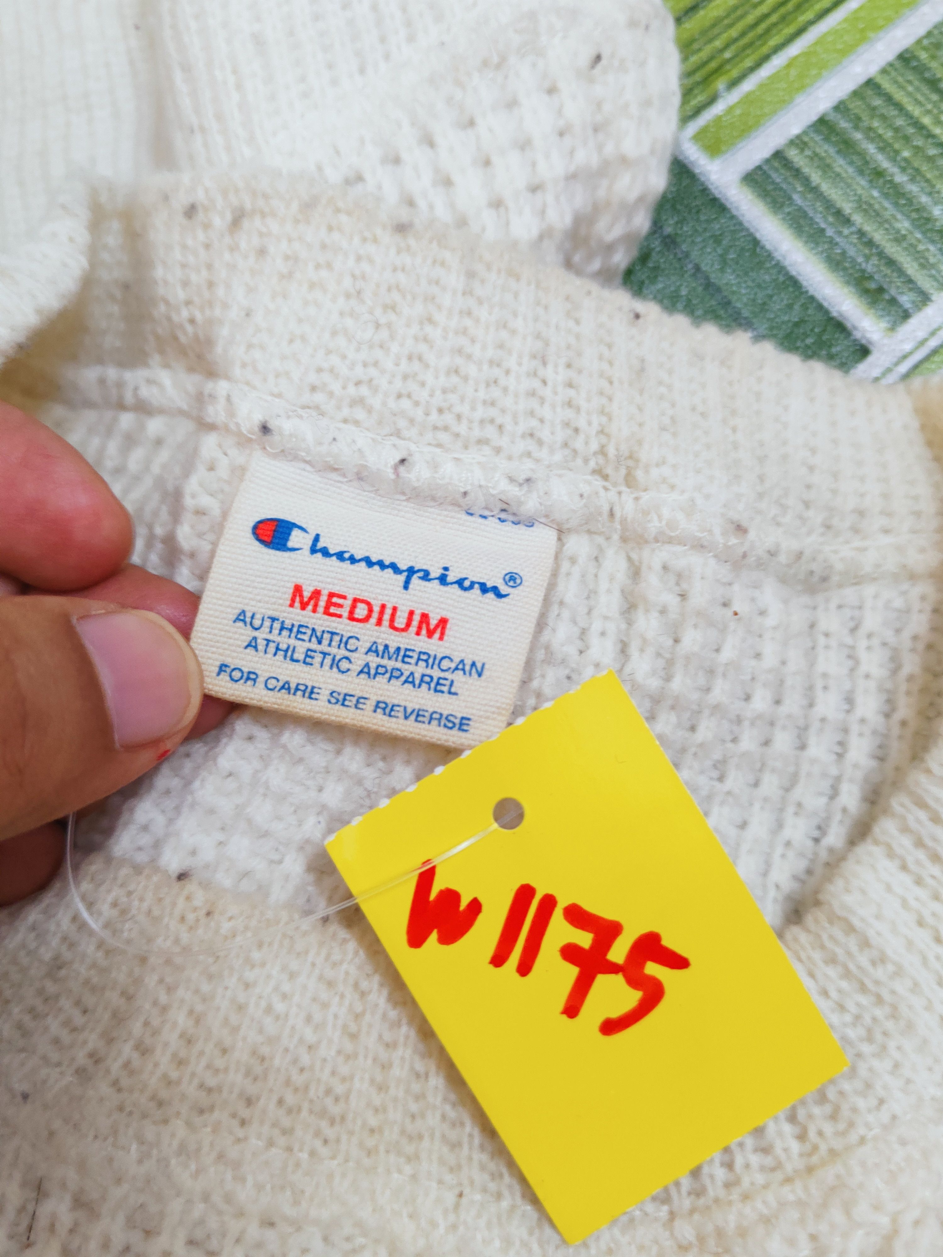 Champion Champion Ivory Letit Ride Knitwear Sweatshirts #W1175 Size US M / EU 48-50 / 2 - 15 Thumbnail