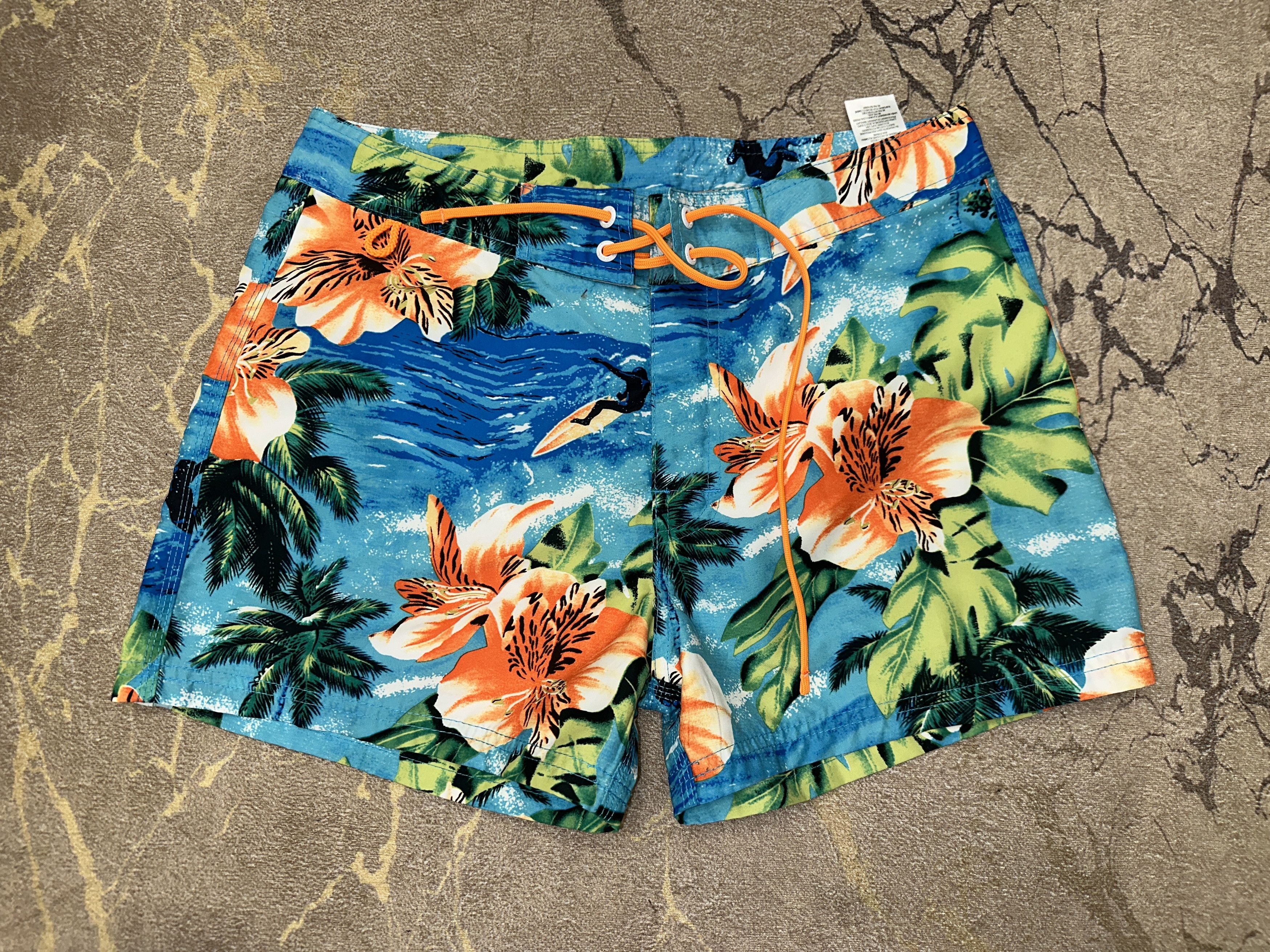 Sundek Palm Tropical Sundek 30 Beach Board Shorts Trunks Size 30 S Size US 30 / EU 46 - 4 Thumbnail