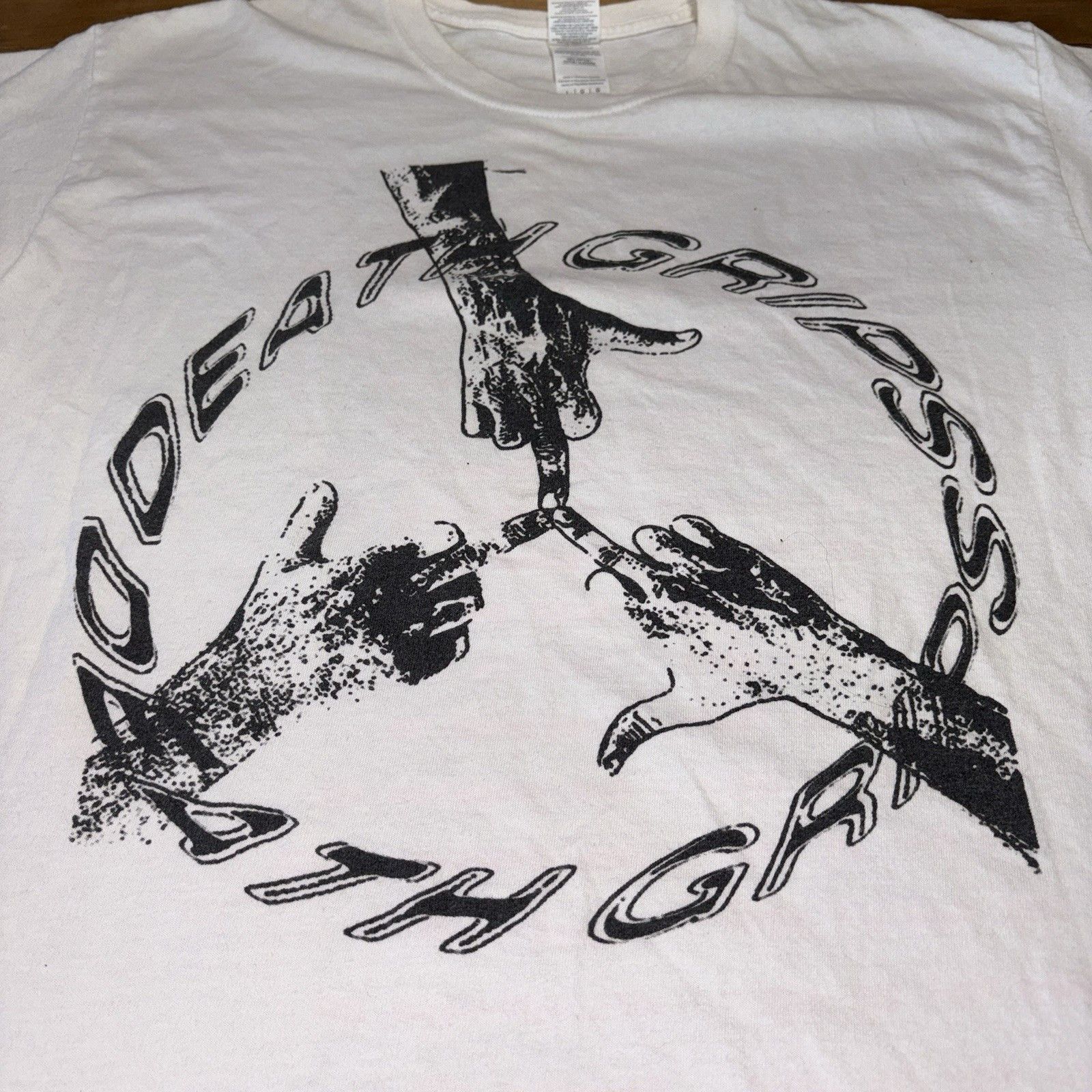 Death Grips 2017 Ministry Concert Tour T-Shirt, Peace Daisy Size US L / EU 52-54 / 3 - 4 Thumbnail