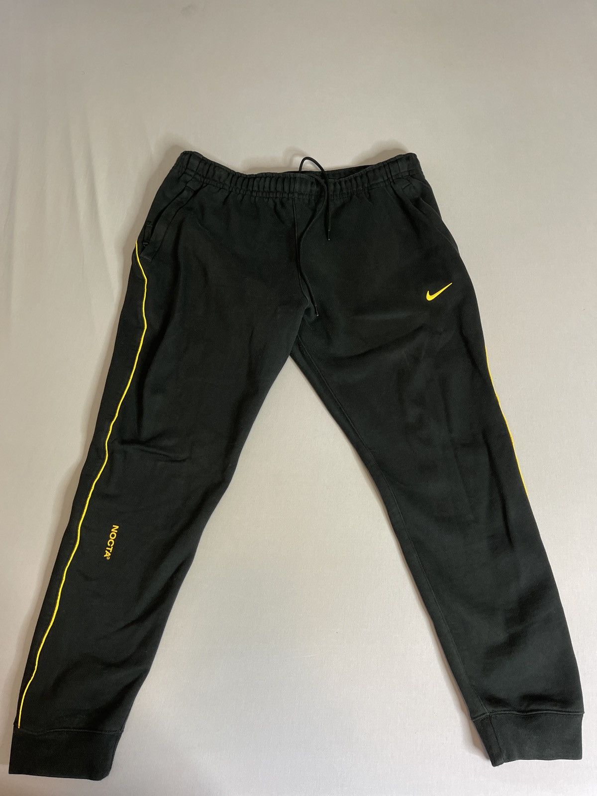 image of Drake x Nike Nocta X Nike OG Fleece Pants Size XL in Black, Men's