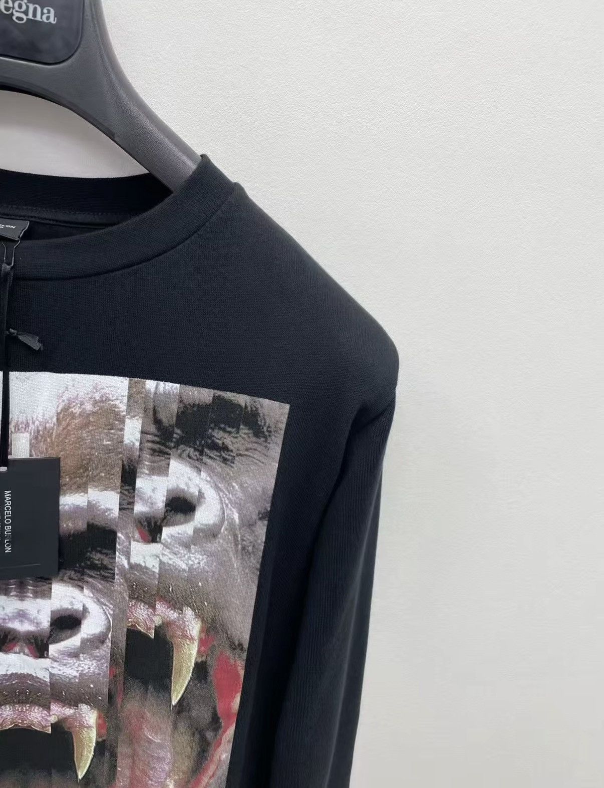 Marcelo Burlon Marcelo Burlon 100% Brushed Cotton Sweatshirt J30 Size US M / EU 48-50 / 2 - 3 Thumbnail