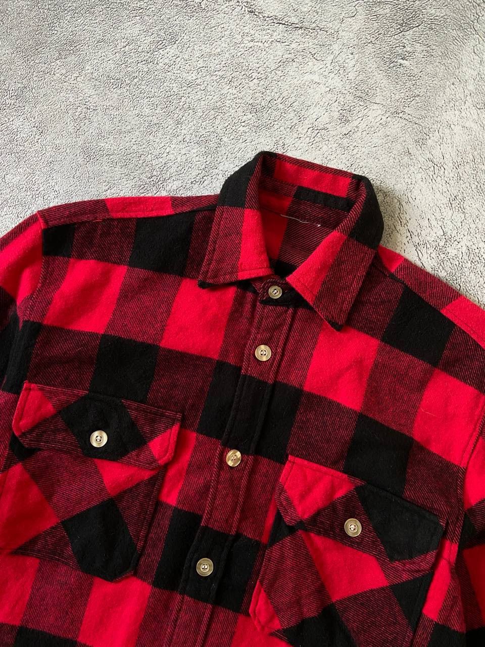 Anti Social Social Club Anti Social Social Club Button Up Flannel Red Size US S / EU 44-46 / 1 - 8 Thumbnail