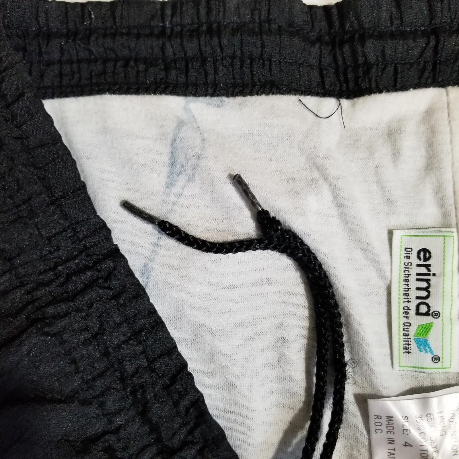 Erima VTG Erima Size 4 Black W/ Color Cuffed 80's Tracksuit Pants Size 27" / US 4 / IT 40 - 3 Thumbnail