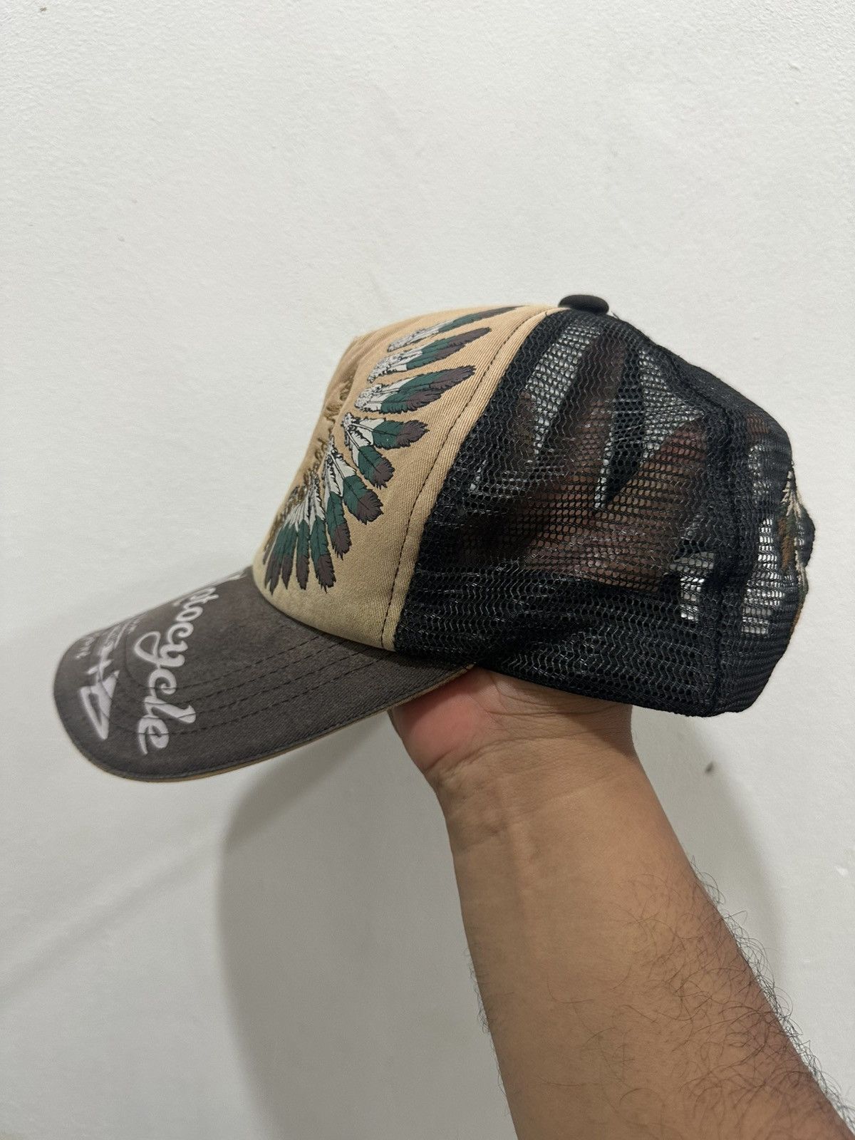 Indian Motorcycle VTG Indian Motorcycles Trucker Hat Size ONE SIZE - 3 Thumbnail