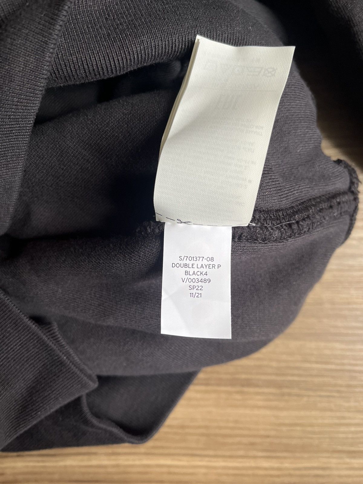 Balenciaga × Gap × Yeezy Yeezy Gap Perfect Hoodie Black Size Small Size US S / EU 44-46 / 1 - 5 Thumbnail