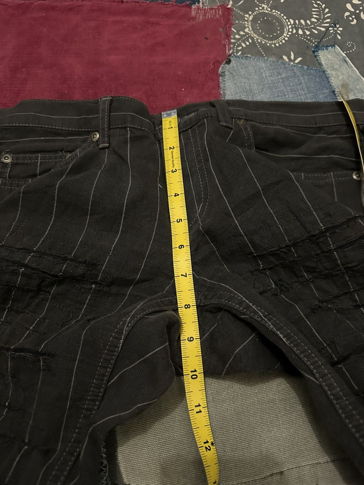 Hysteric Glamour Hysteric glamour distressed Bondage Punk Back Strap Pants Size US 30 / EU 46 - 19 Thumbnail