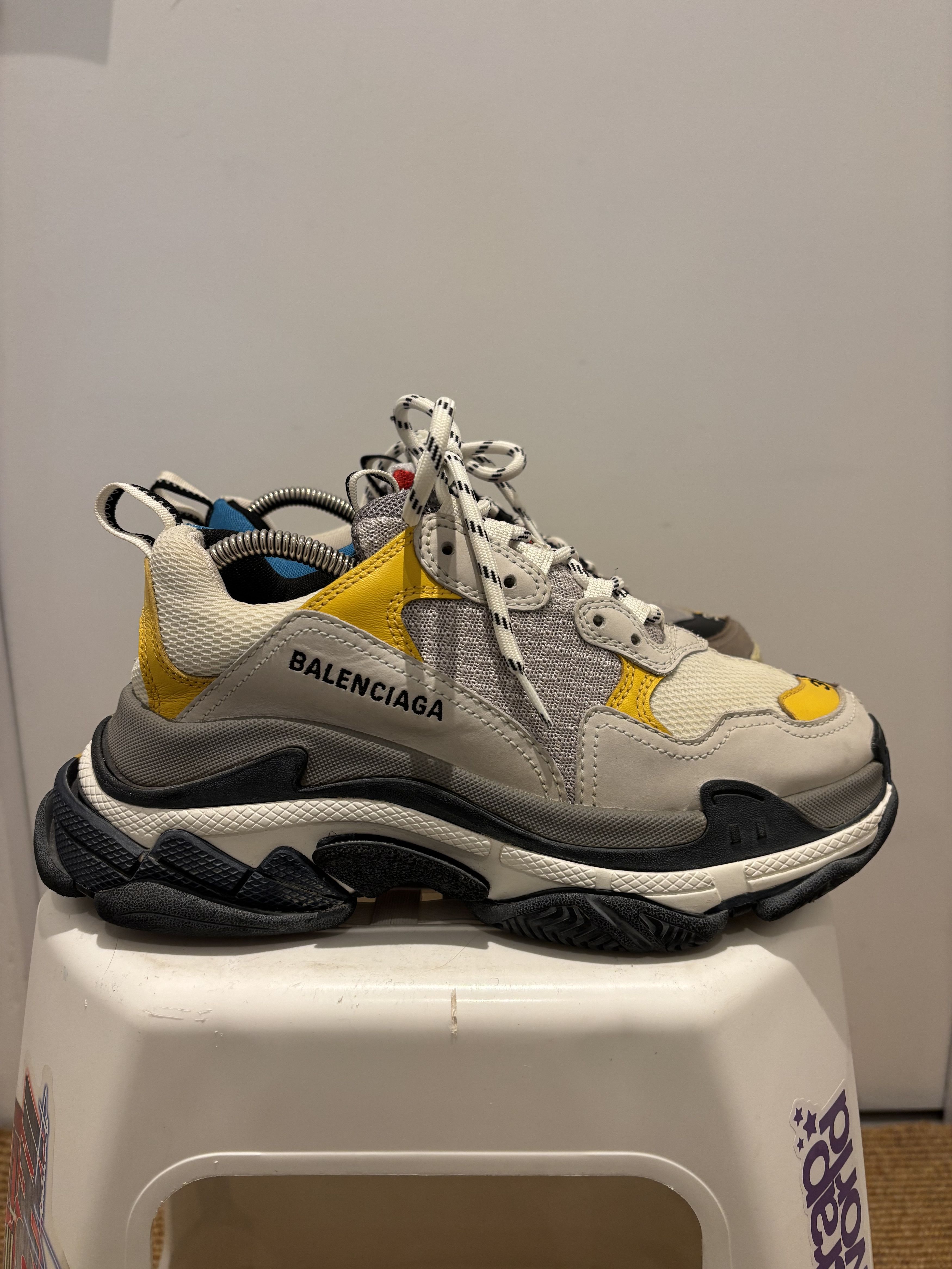 Balenciaga Basket de luxe Balenciaga Triple S en tbe Size US 6 / EU 39 - 7 Thumbnail