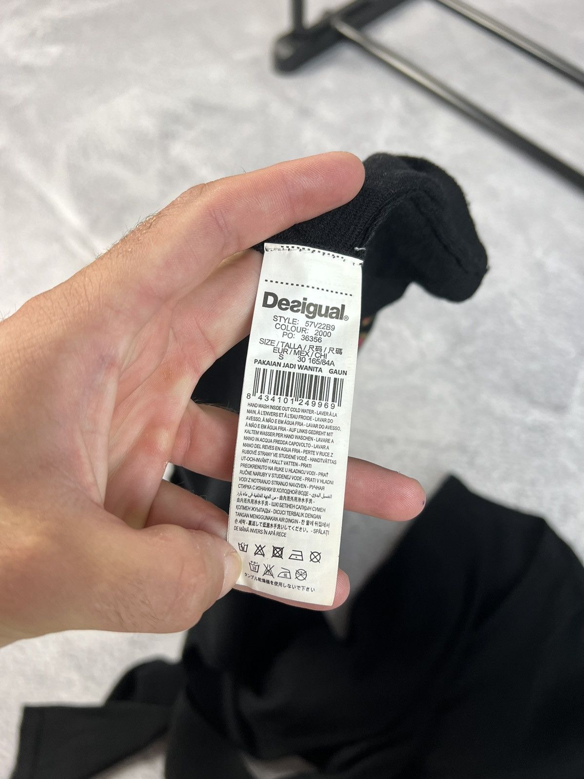 Designer × Desigual Desigual wmns black dress Size S / US 4 / IT 40 - 9 Thumbnail