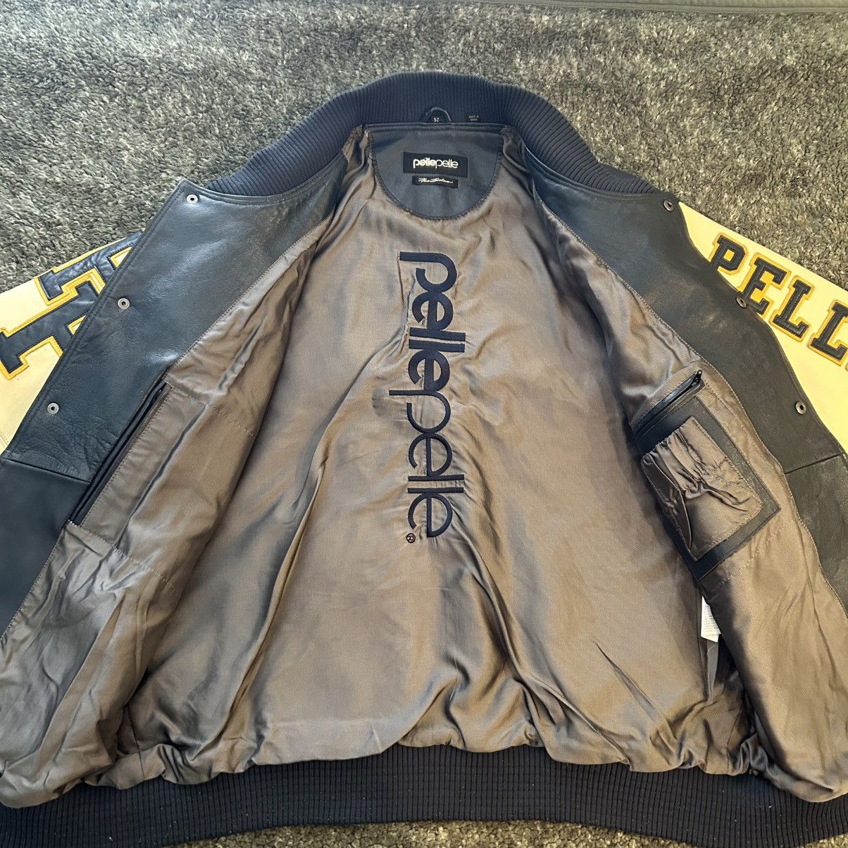 Pelle Pelle Y2K Pelle Pelle Marc Leather Varsity Jacket Size 52 XXL Size US L / EU 52-54 / 3 - 3 Thumbnail