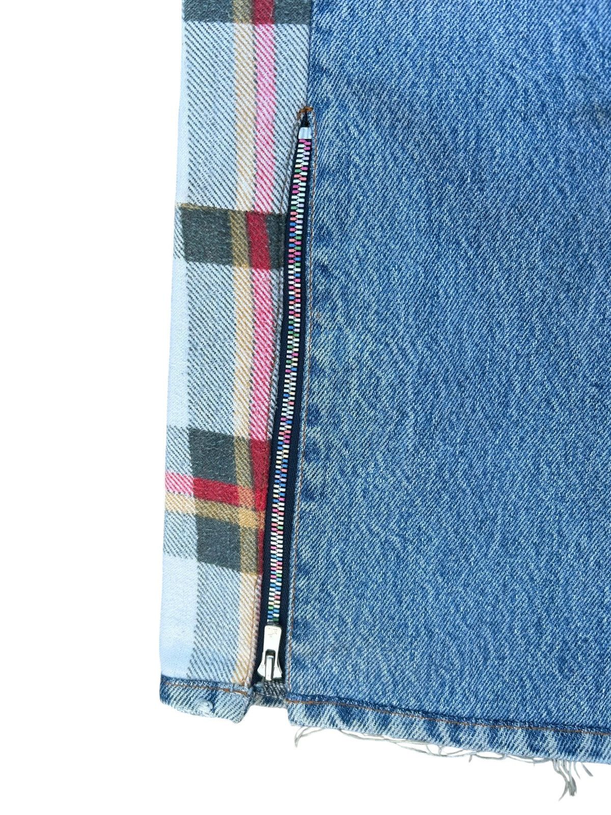 Kapital × Levi's × Vintage Vintage THRASHED Levi's Reconstructed Repair Denim Jeans ☠️ Size US 33 - 5 Thumbnail