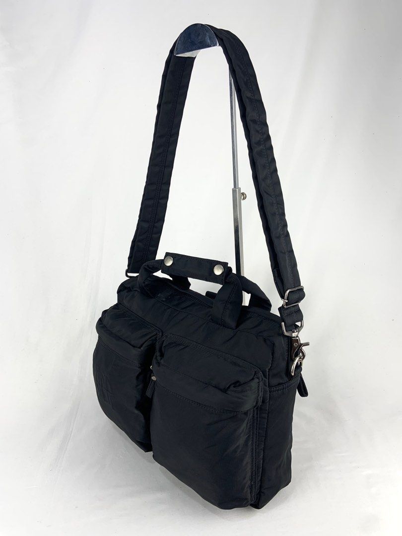 Jean Paul Gaultier Jean Paul Gaultier Embossed Black Nylon 3 Way Bag Size ONE SIZE - 3 Thumbnail