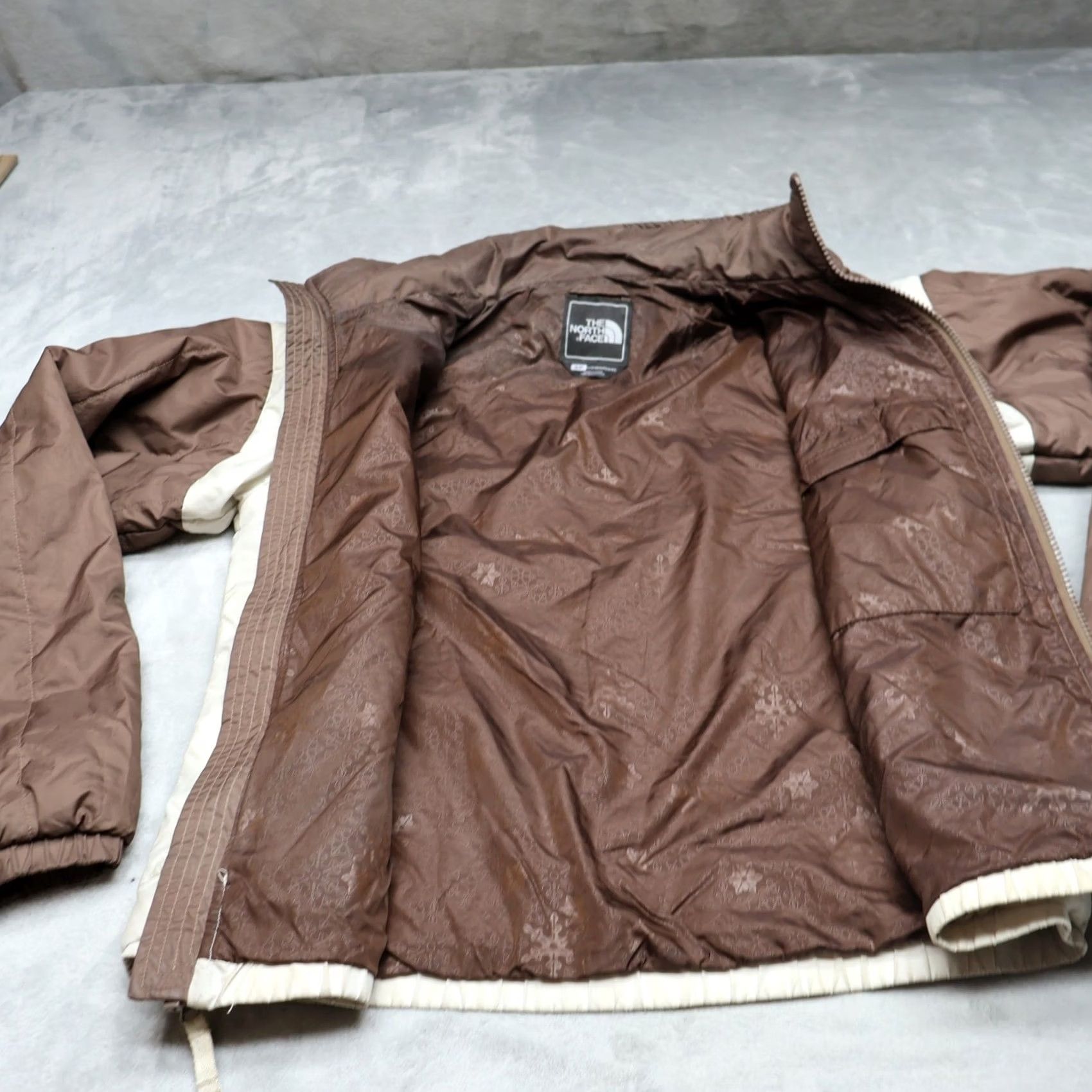 The North Face North Face Jacket Womens Small Brown Insulated Full Zip Winter Hiking Outdoor Size S / US 4 / IT 40 - 6 Thumbnail