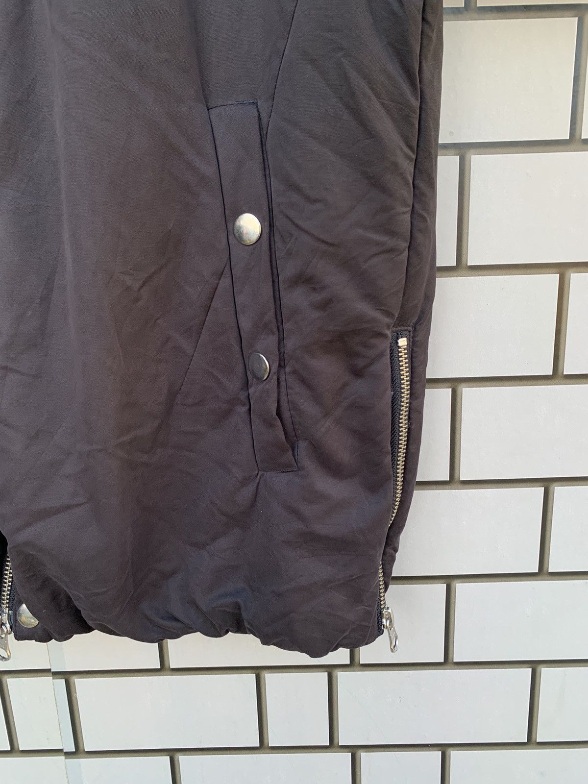 Japanese Brand 2017 A/W NUMBER (N)INE INSULATION ZIP UP BOMBER JACKET Size US M / EU 48-50 / 2 - 13 Thumbnail