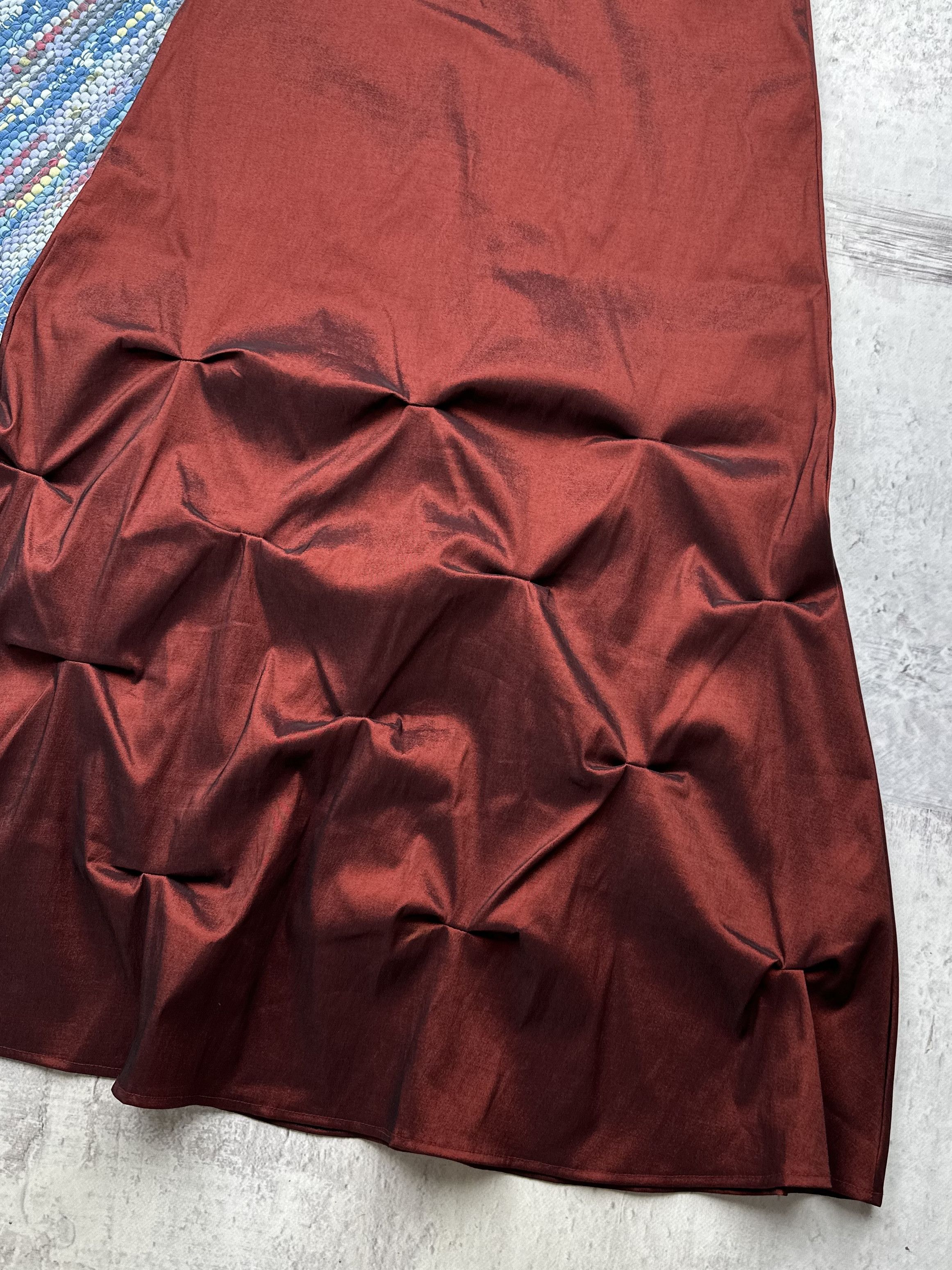 Vintage Vintage Flared Amazing Maxi Skirt A409(237) Size 27" / US 4 / IT 40 - 8 Thumbnail