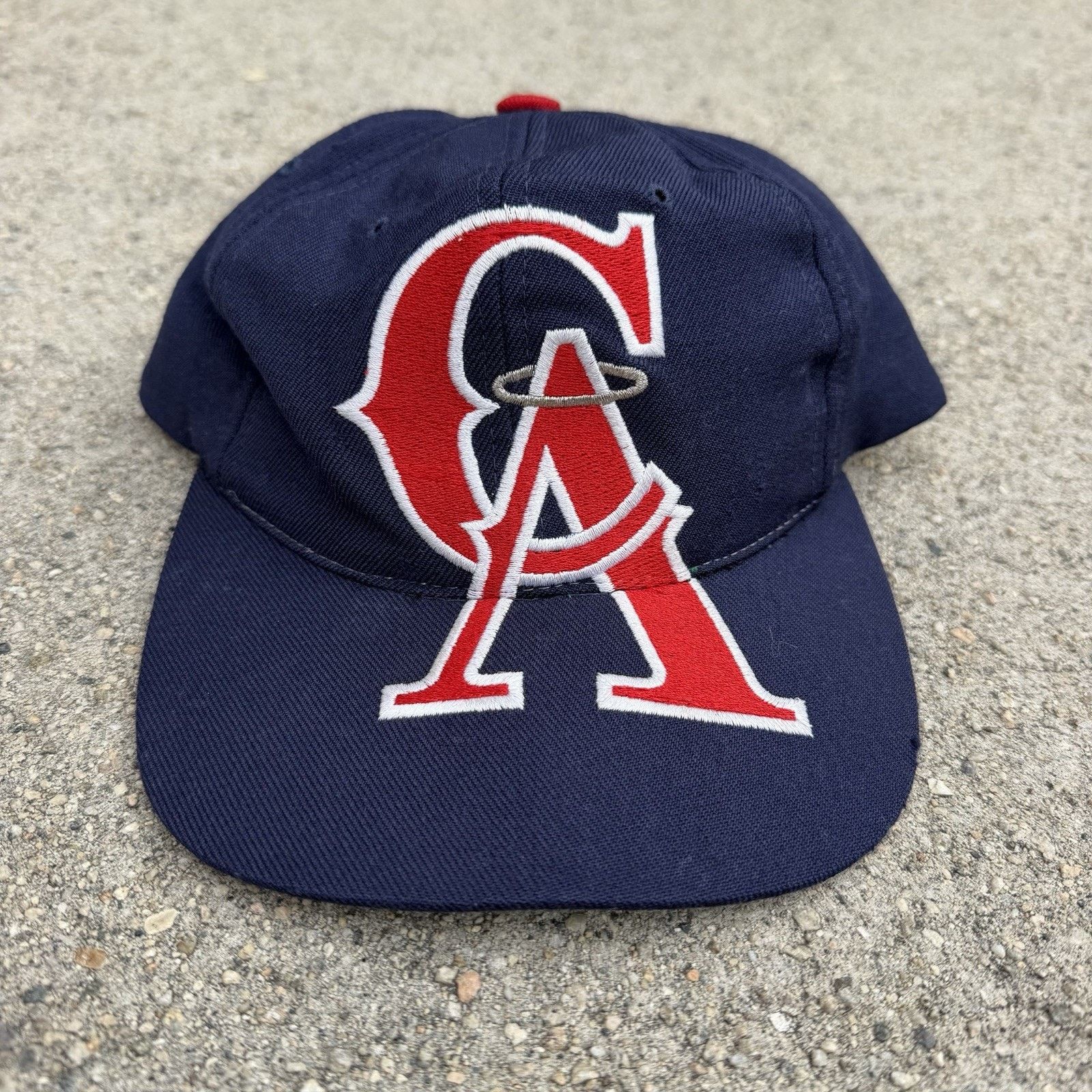 American Needle × MLB × Vintage Vintage American Needle California Angels Wool Snapback Hat Size ONE SIZE - 1 Thumbnail