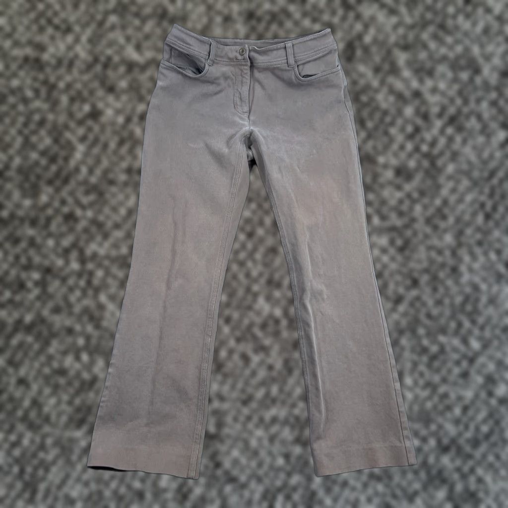 Eileen Fisher EILEEN FISHER Women’s Dress Pants Brown Classic Fit Size L 28" Inseam Hemmed Size 36" / US 14 / IT 50 - 1 Thumbnail