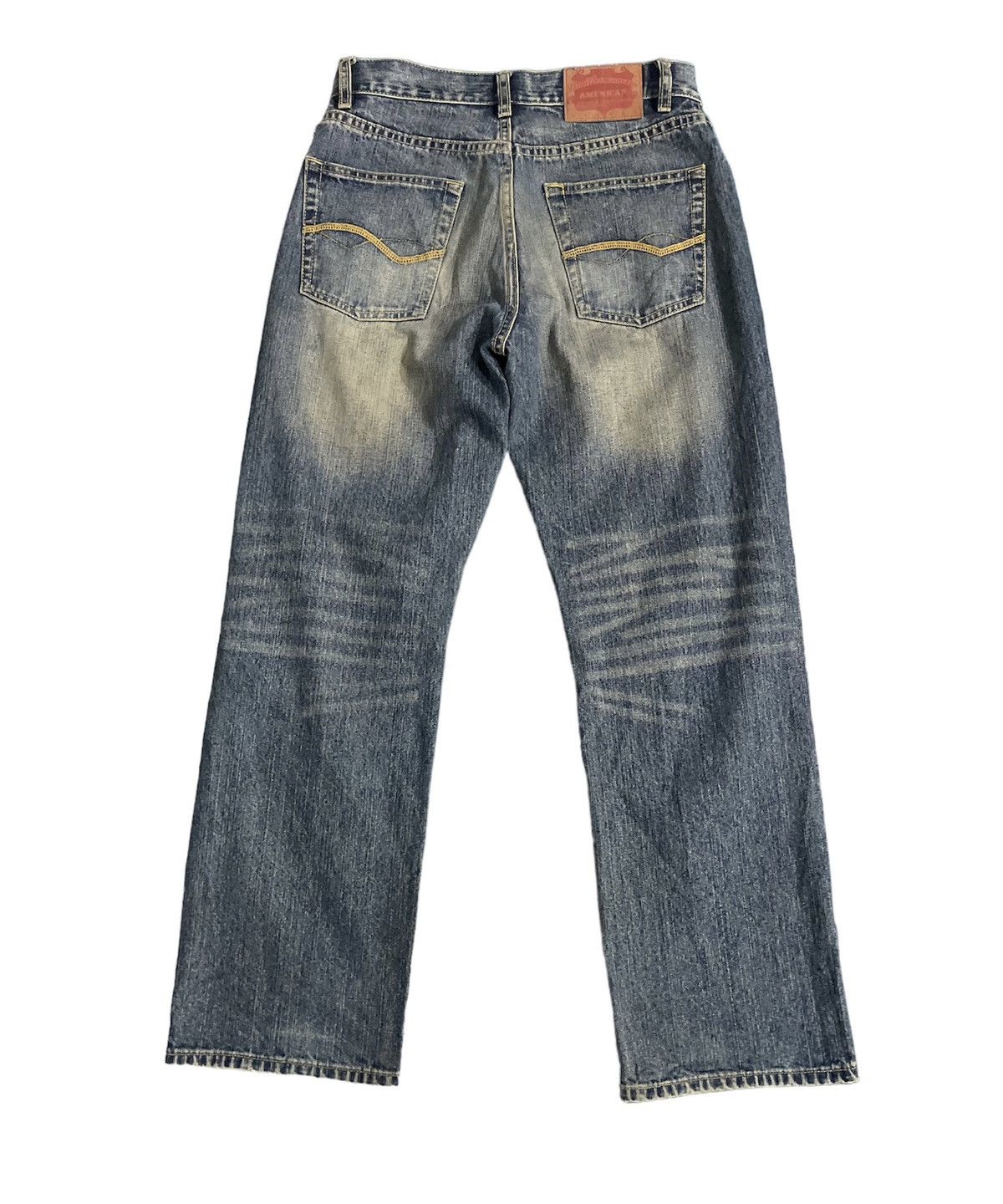 image of Distressed Denim x Vintage Amore Puro Distresses Denim Pants in Blue, Men's (Size 29)
