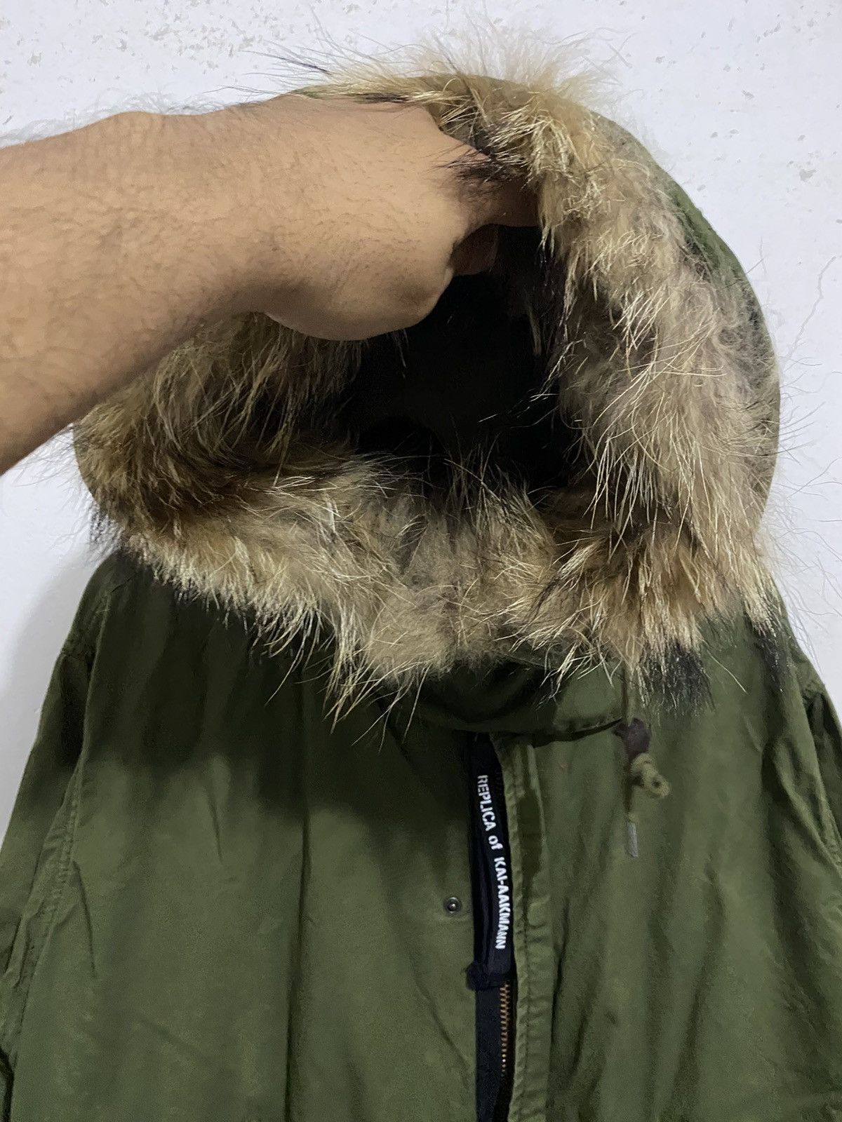 If Six Was Nine 🖤BLACKFRIDAY🖤Kai aakmann Fur Parka Military Goa Styled Size US M / EU 48-50 / 2 - 3 Thumbnail