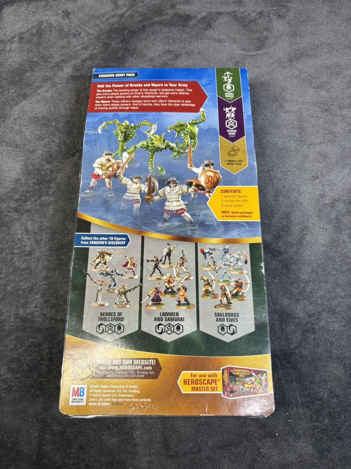 Other HEROSCAPE EXPANSION ZANAFOR'S DISCOVERY GREEKS VIPERS 2005 Size ONE SIZE - 6 Thumbnail