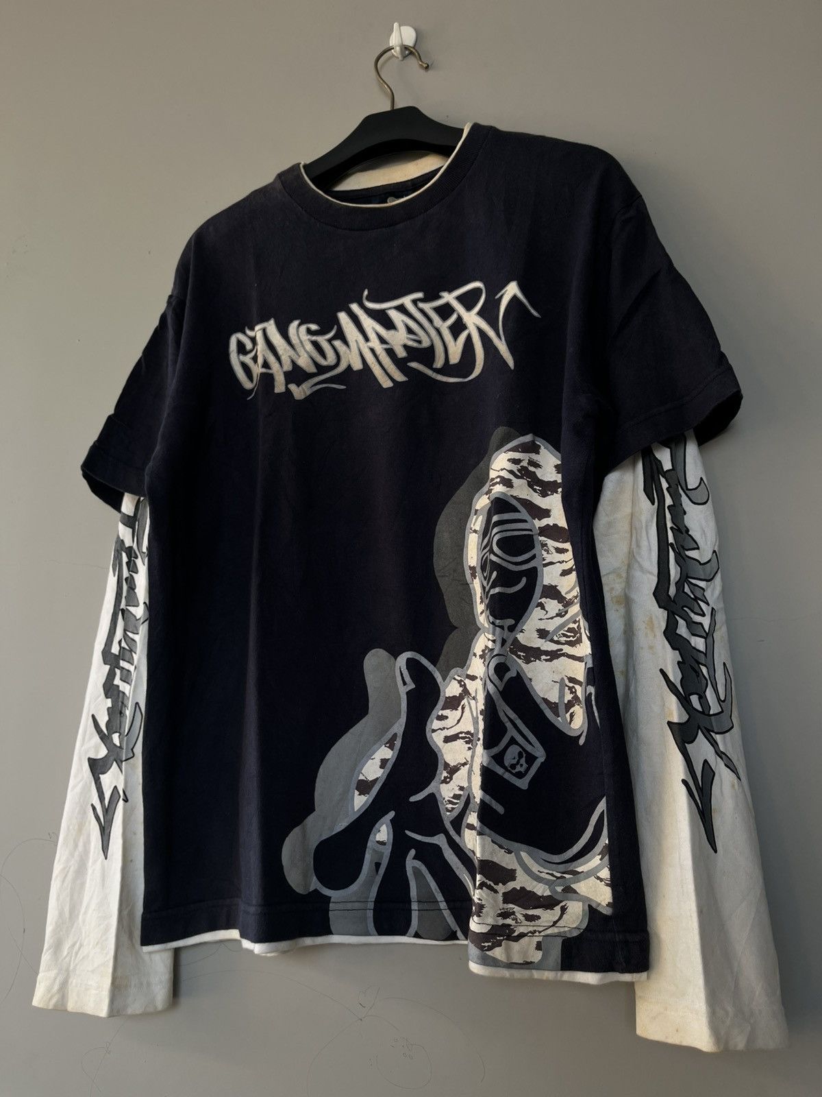 14th Addiction 2000s JAPANESE GRASS HITER POEM DOUBLE LAYER GOTHIC PUNK Y2K Size US L / EU 52-54 / 3 - 4 Thumbnail