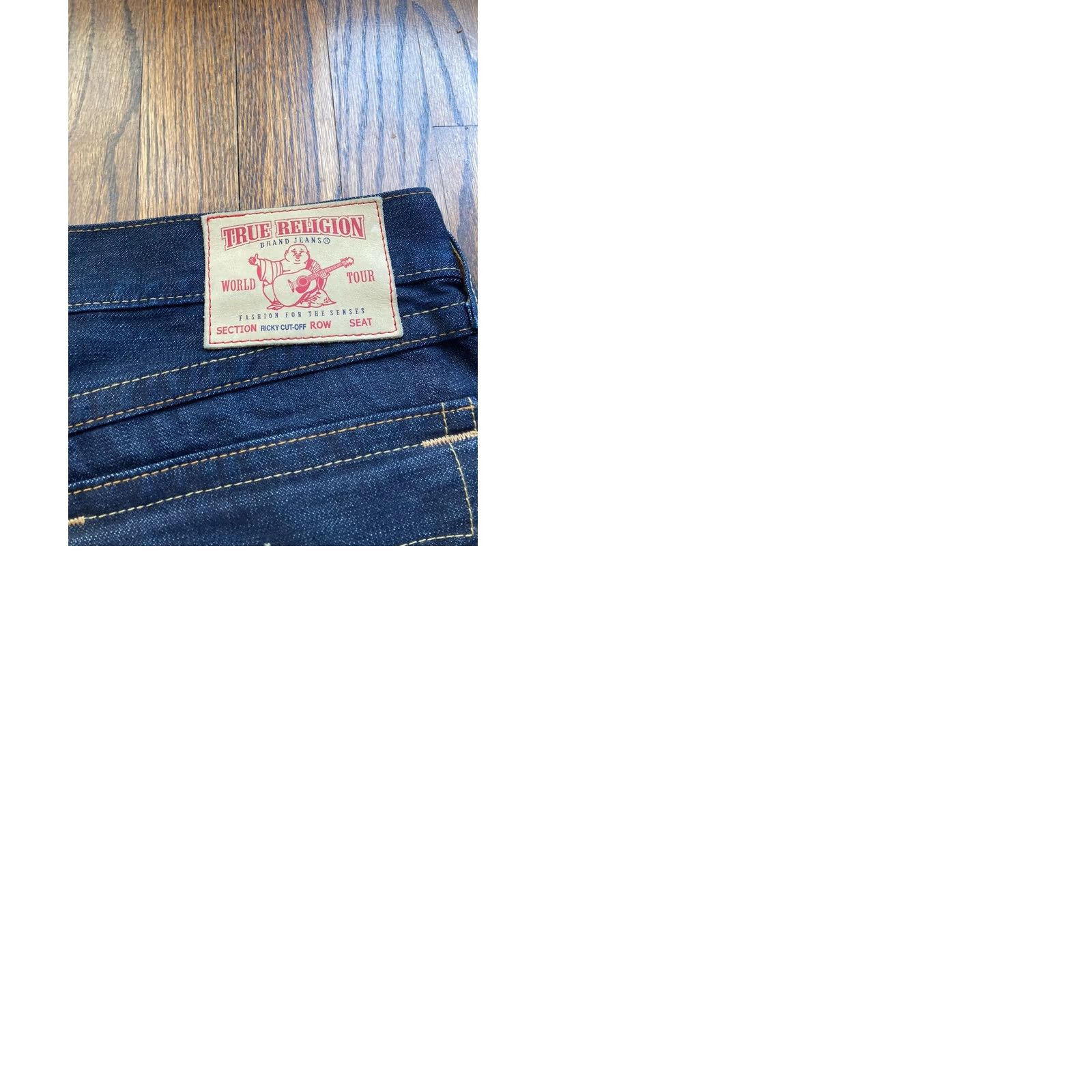 True Religion True Religion Shorts Jeans 5-Pocket Denim Relaxed Men's 38 Blue NWT Flap Pocket Size US 38 / EU 54 - 10 Thumbnail