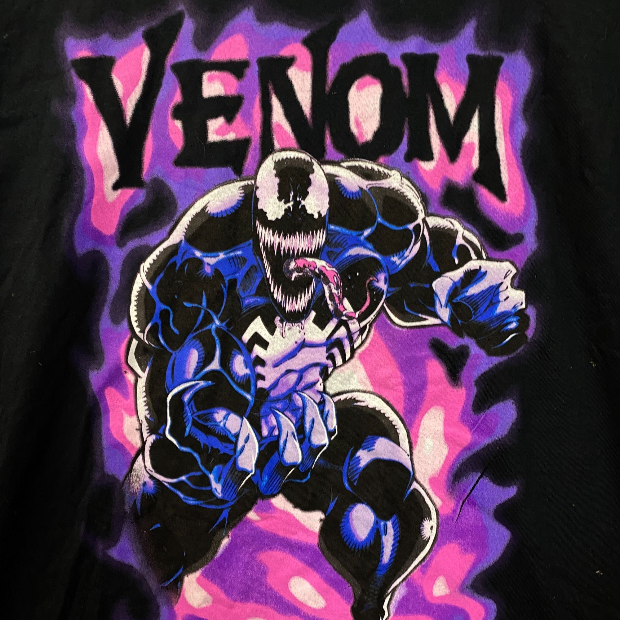 Marvel Comics Venom Spiderman Villain Purple Haze Marvel Comics Tee Large Size US L / EU 52-54 / 3 - 2 Thumbnail