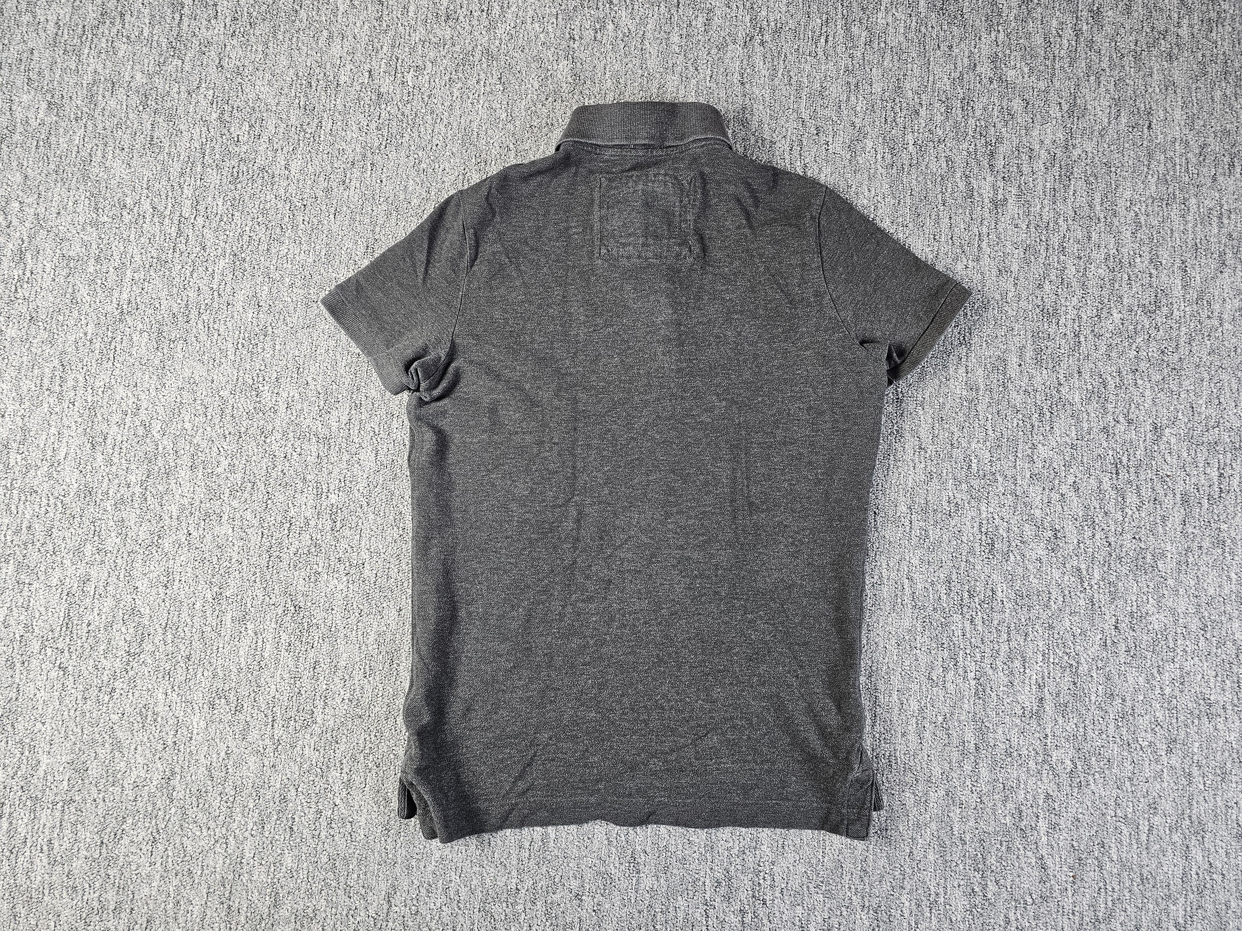 Abercrombie & Fitch Abercrombie & Fitch Polo Men S Gray Muscle Fit Moose Logo Size US S / EU 44-46 / 1 - 3 Thumbnail