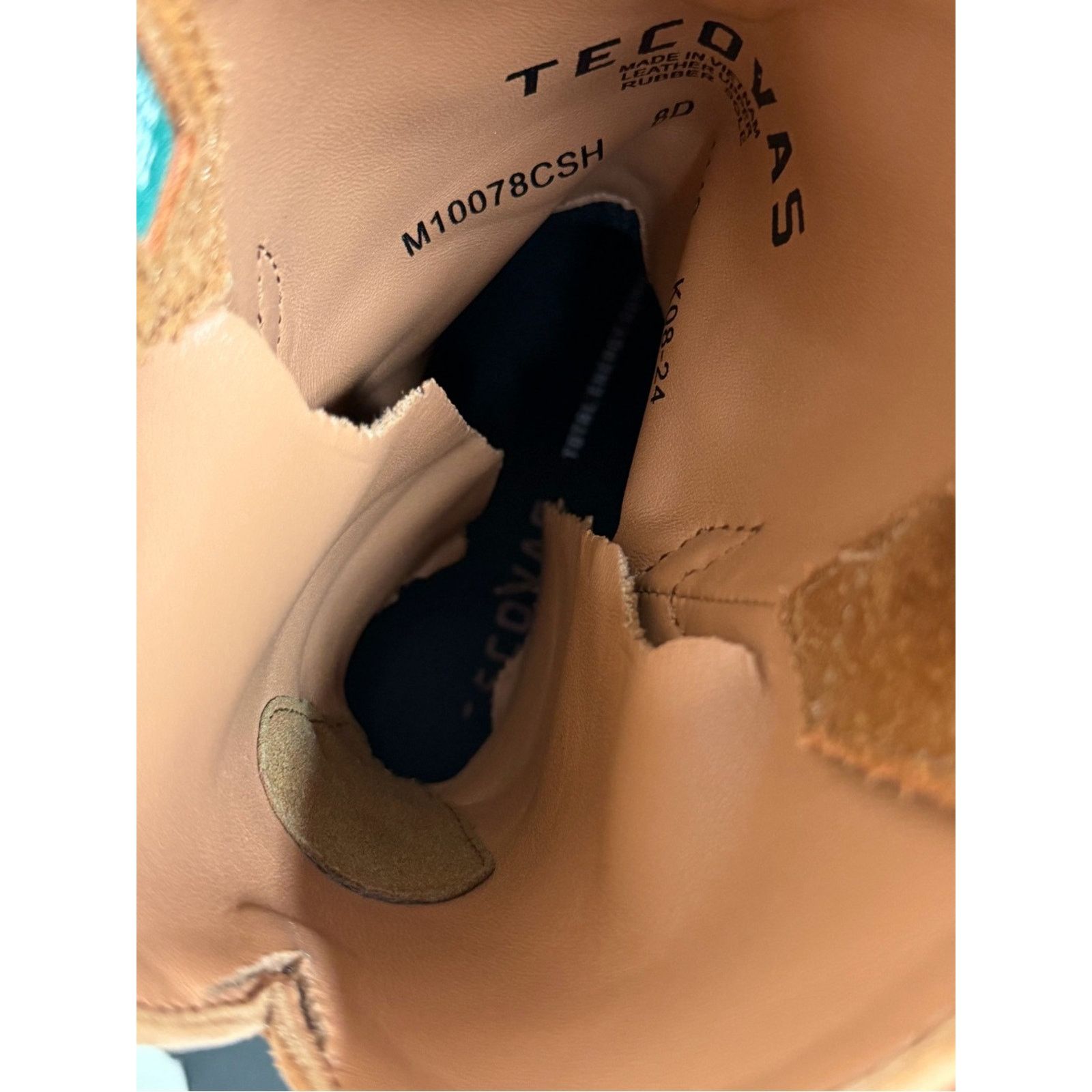 Tecovas Tecovas Rugged Roper Boot Mens 8D Cashew Roughout Cashew Size US 8 / EU 41 - 7 Thumbnail