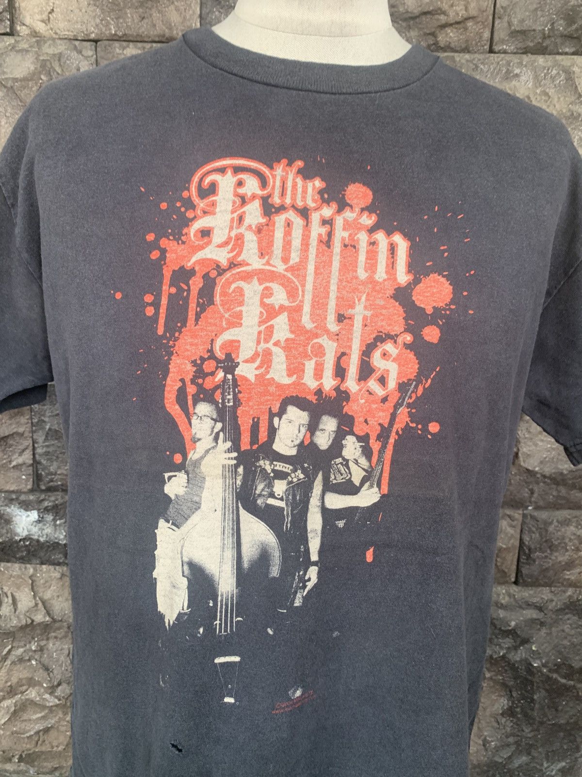 Band Tees × Vintage Vintage The Koffin Kats Band T shirt Size US M / EU 48-50 / 2 - 2 Thumbnail